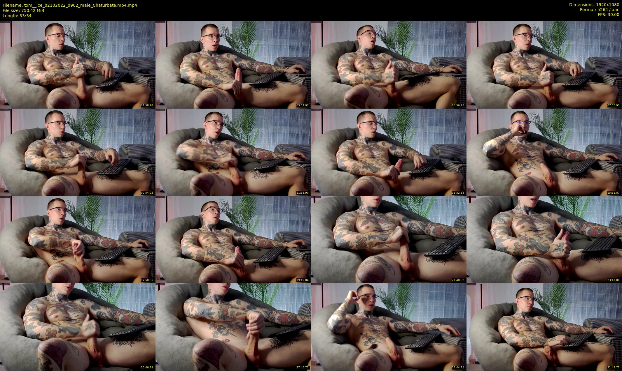 tom__ice — 34 minute Chaturbate male cam show recording, 1080p, Oct 2, 2022