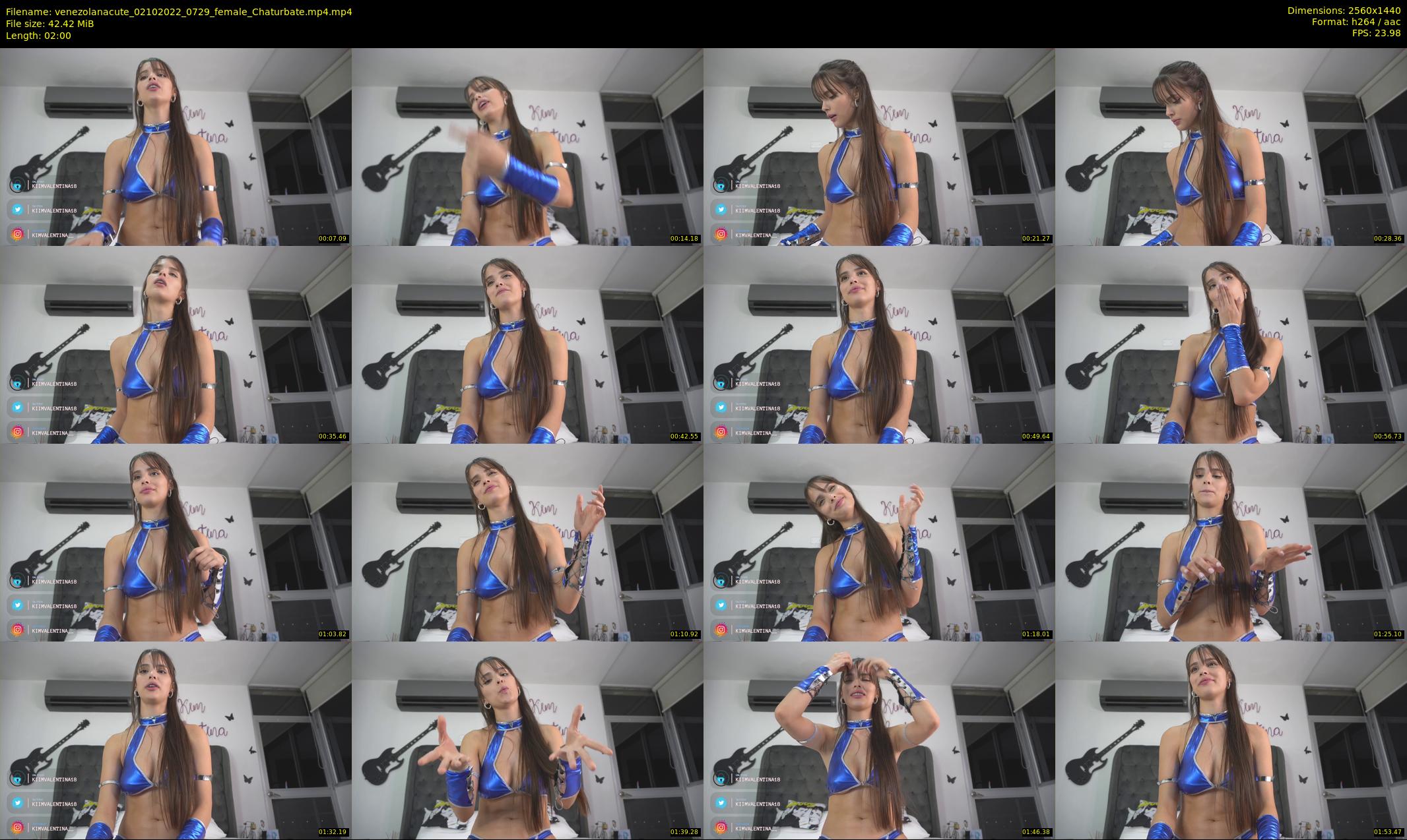 venezolanacute — 2 minute Chaturbate female cam show recording, 1080p, Oct 2, 2022