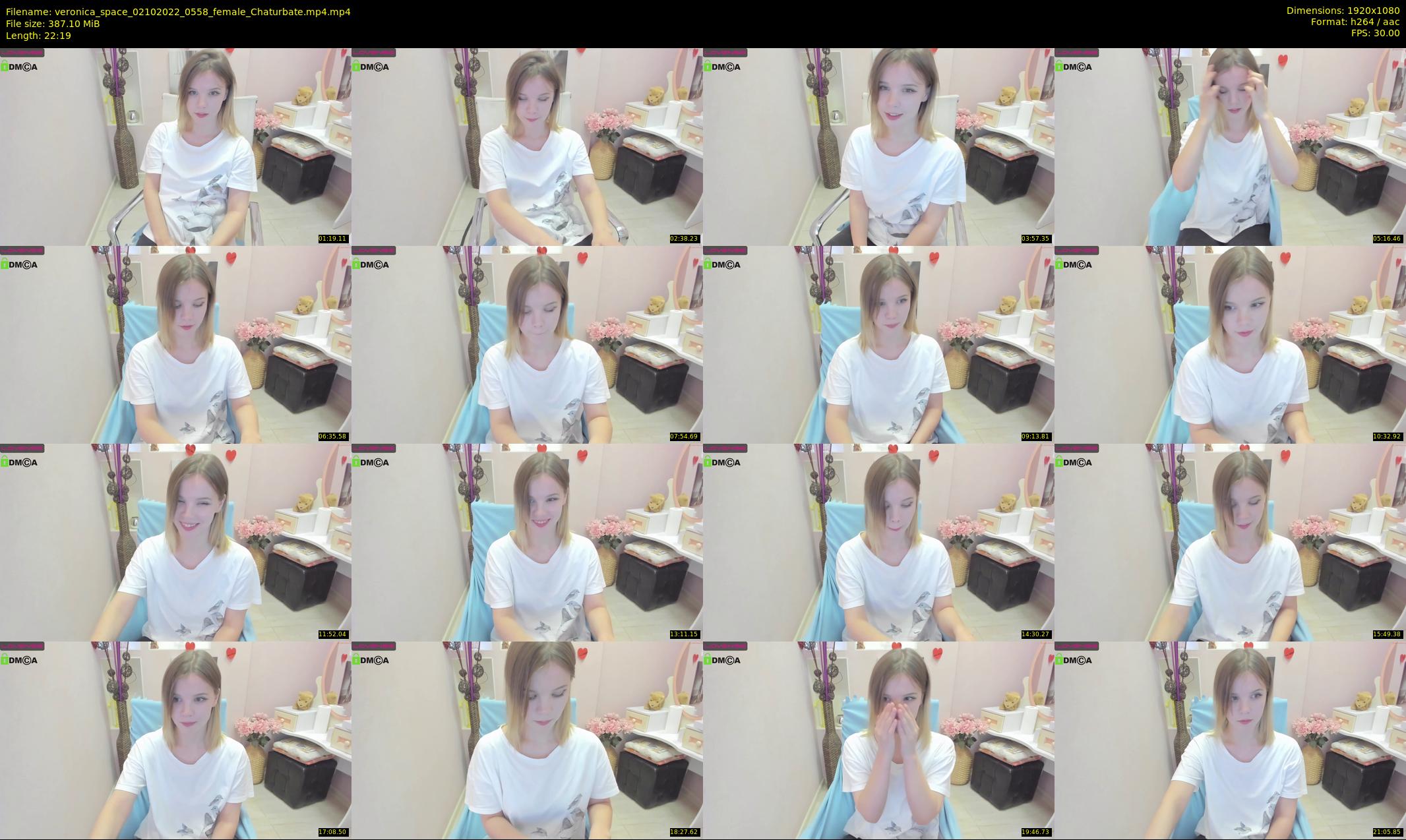 veronica_space — 23 minute Chaturbate female cam show recording, 1080p, Oct 2, 2022