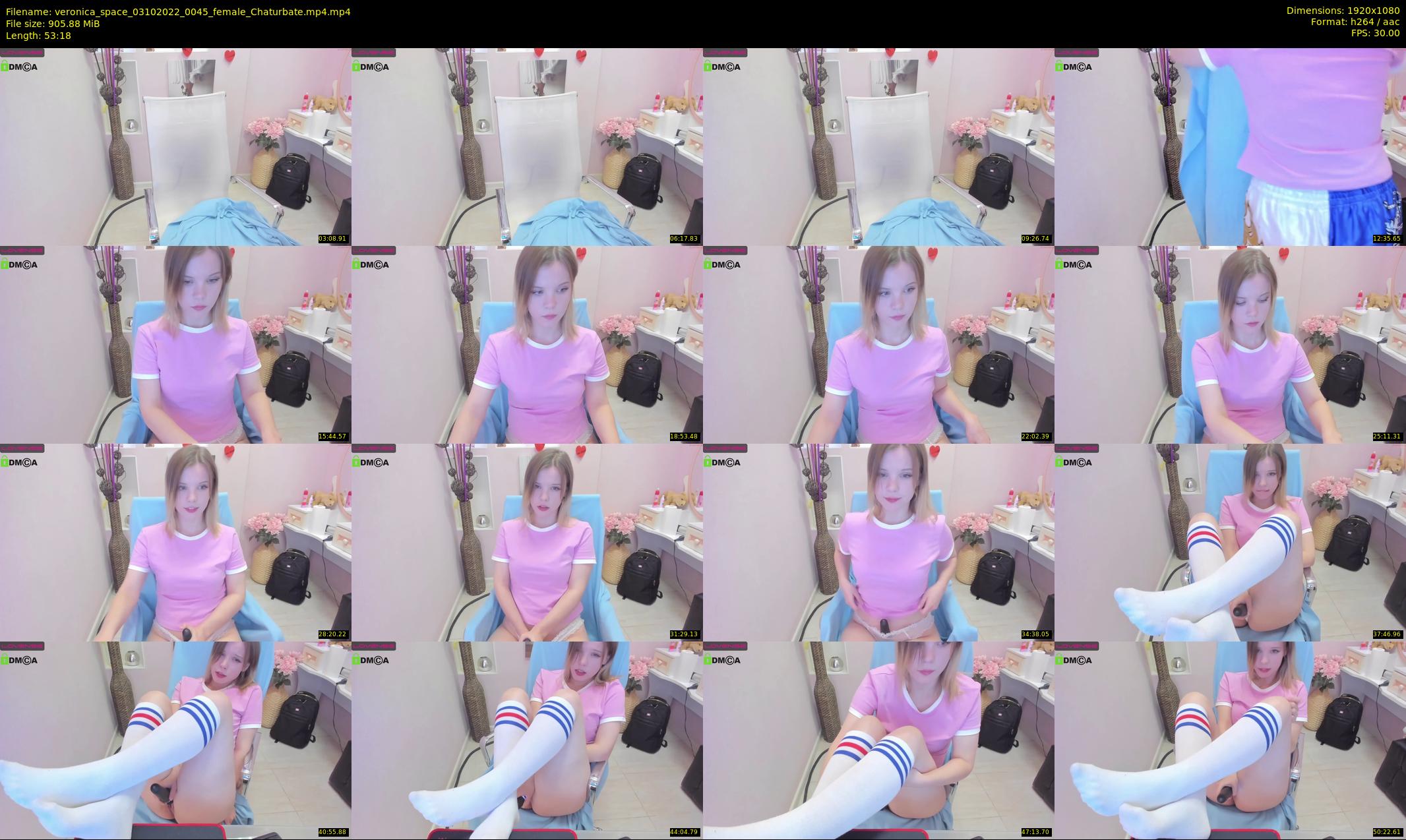 veronica_space — 54 minute Chaturbate female cam show recording, 1080p, Oct 3, 2022