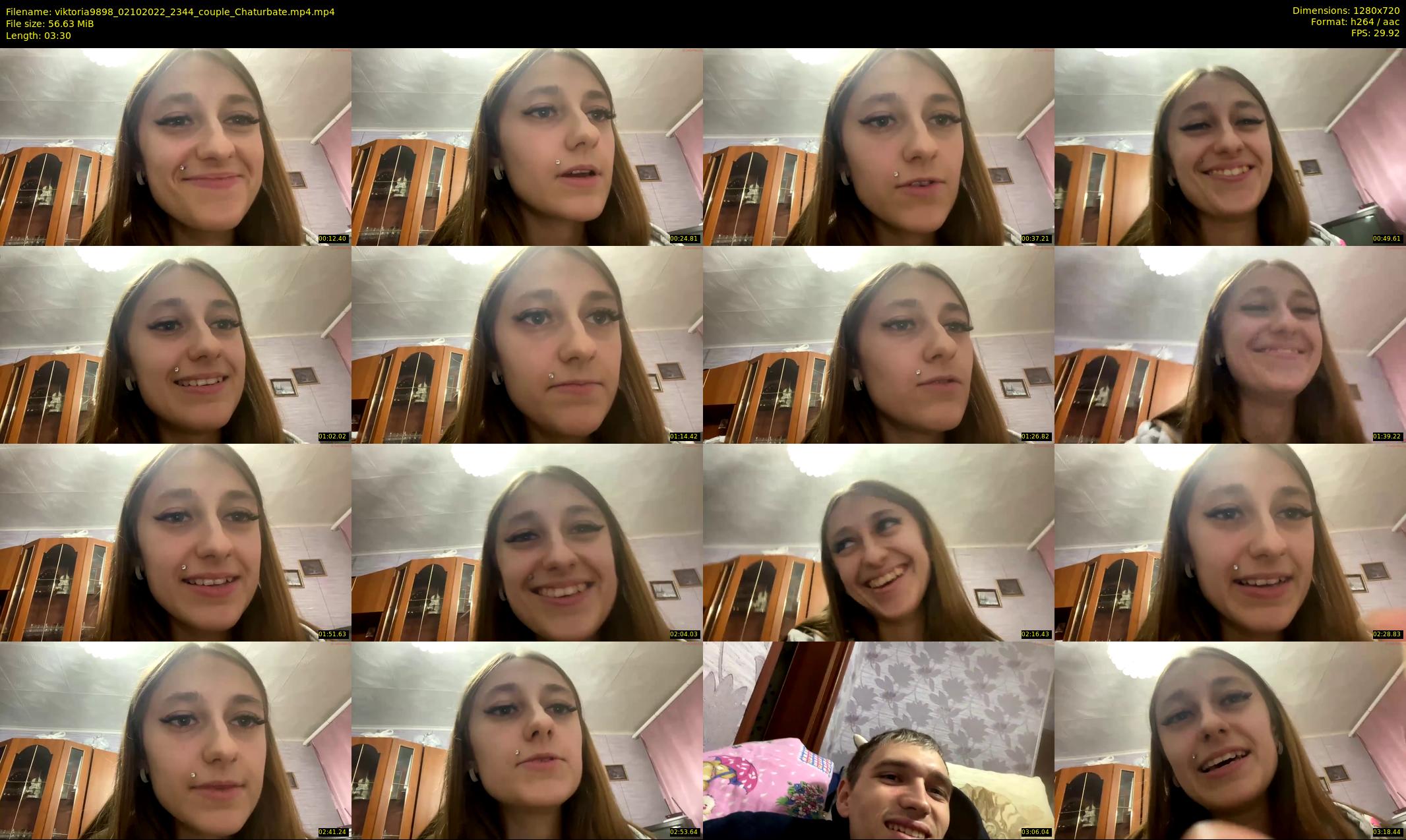 viktoria9898 — 4 minute Chaturbate couple cam show recording, 720p, Oct 2, 2022