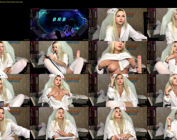 vrchan — 56 minute Chaturbate couple cam show recording, 1080p, Oct 2, 2022