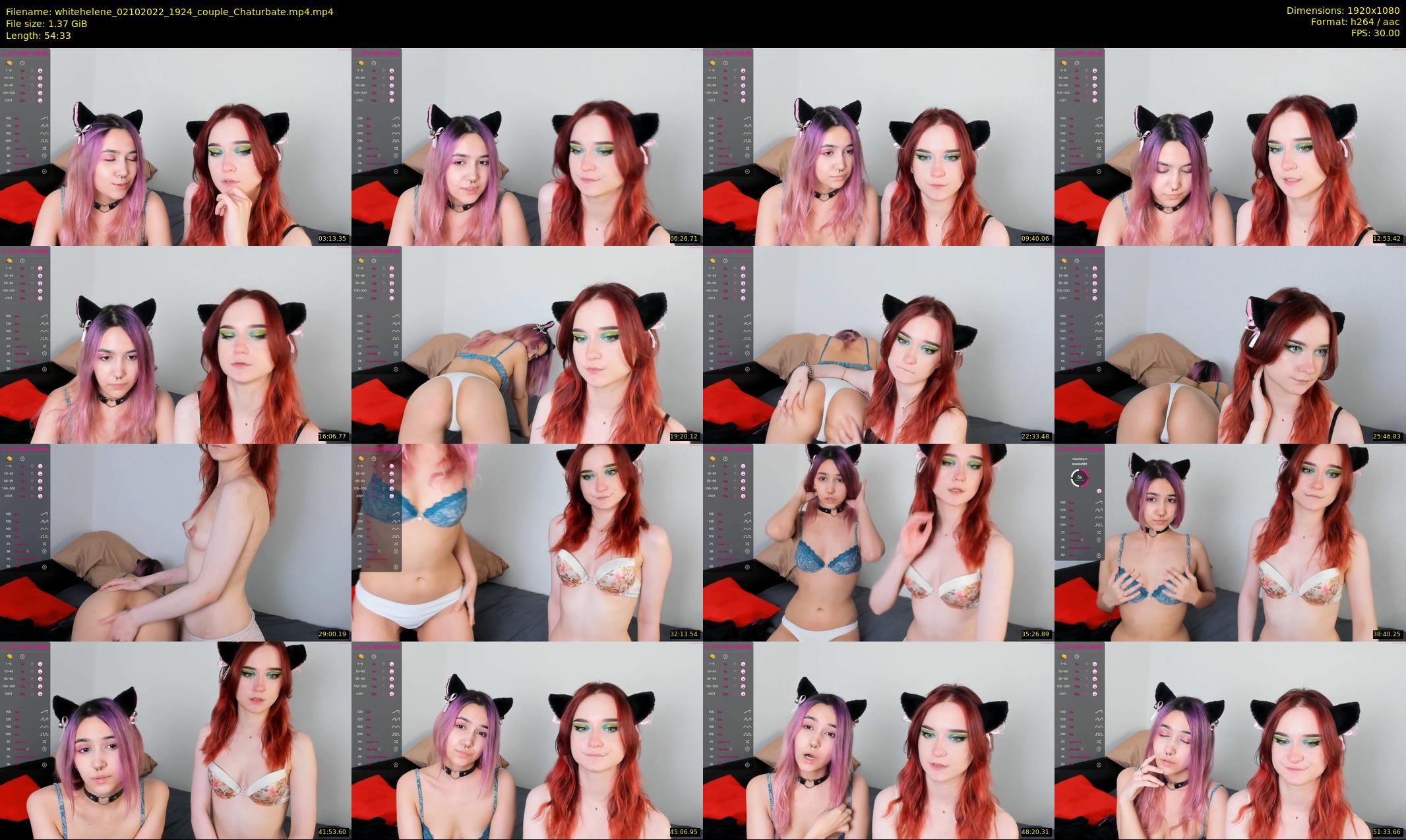 whitehelene — 55 minute Chaturbate female cam show recording, 1080p, Oct 2, 2022
