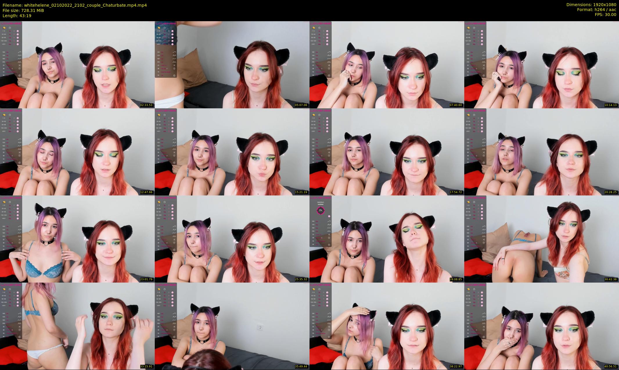 whitehelene — 44 minute Chaturbate female cam show recording, 1080p, Oct 2, 2022