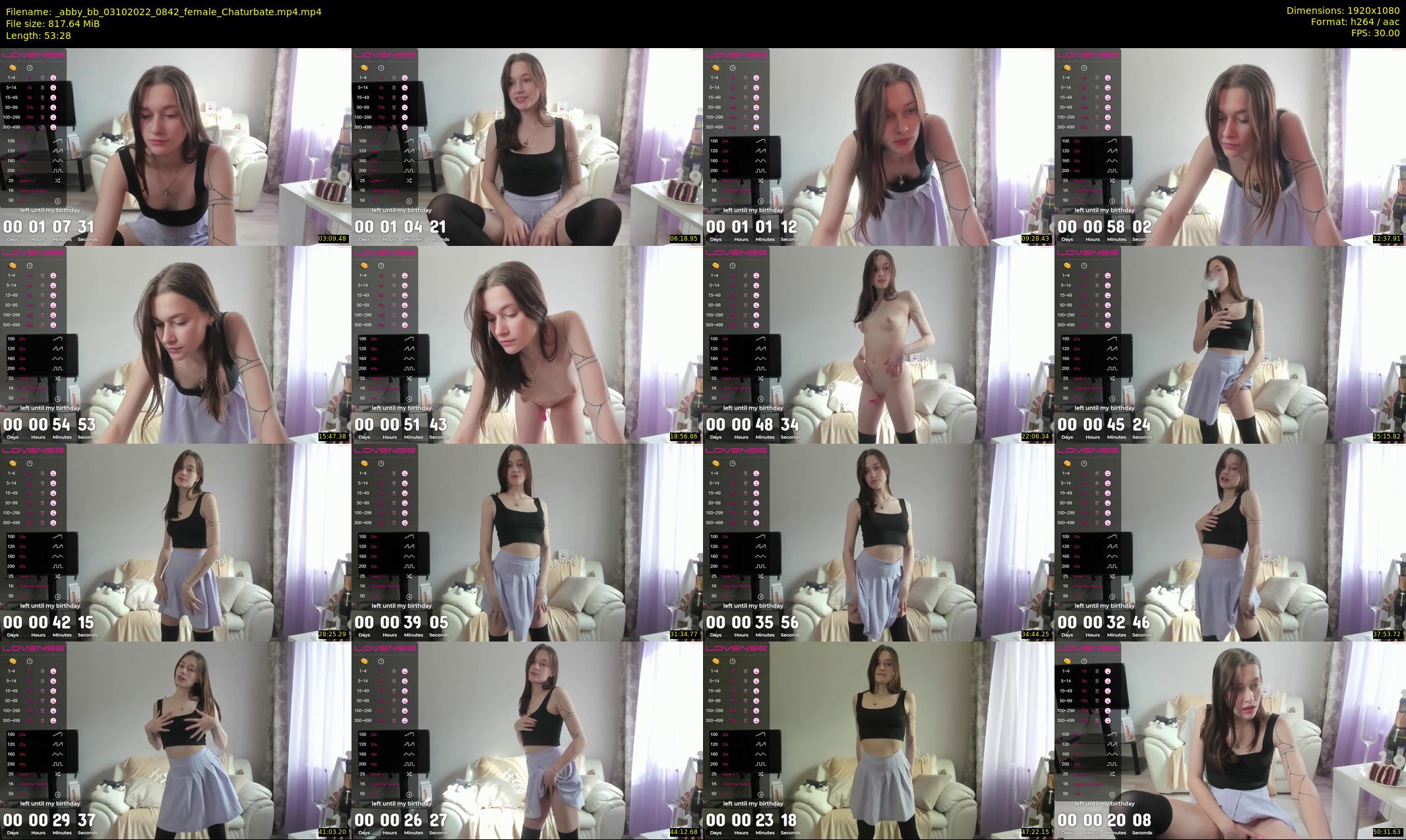 _abby_bb — 54 minute Chaturbate female cam show recording, 1080p, Oct 3, 2022