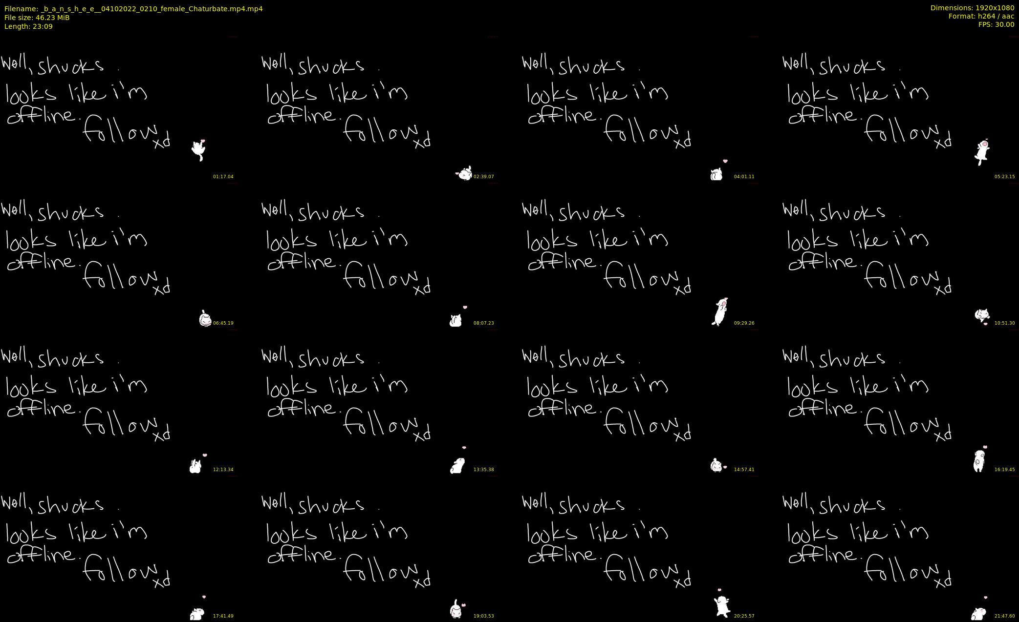 _b_a_n_s_h_e_e_ — 24 minute Chaturbate female cam show recording, 1080p, Oct 4, 2022