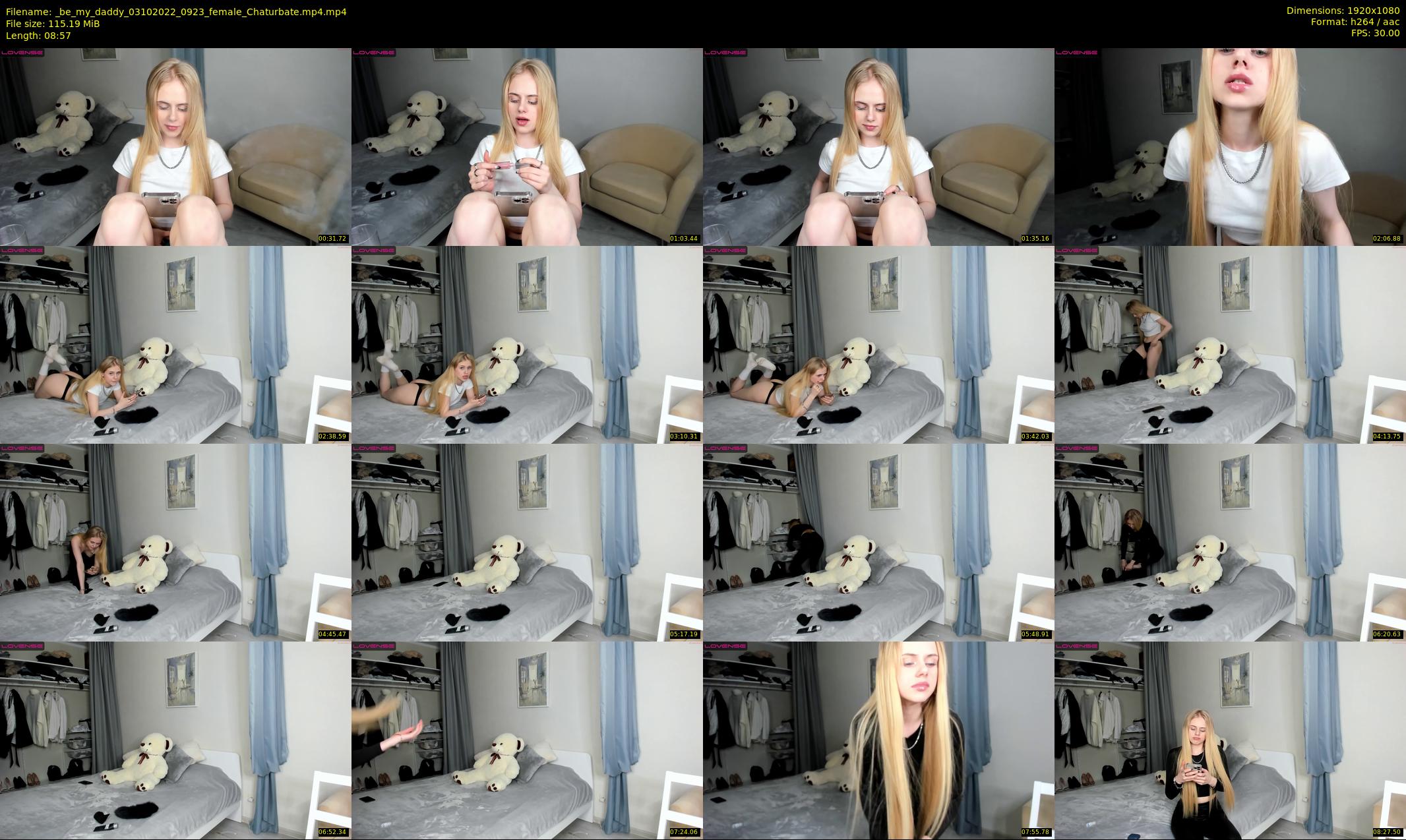 _be_my_daddy — 9 minute Chaturbate female cam show recording, 1080p, Oct 3, 2022
