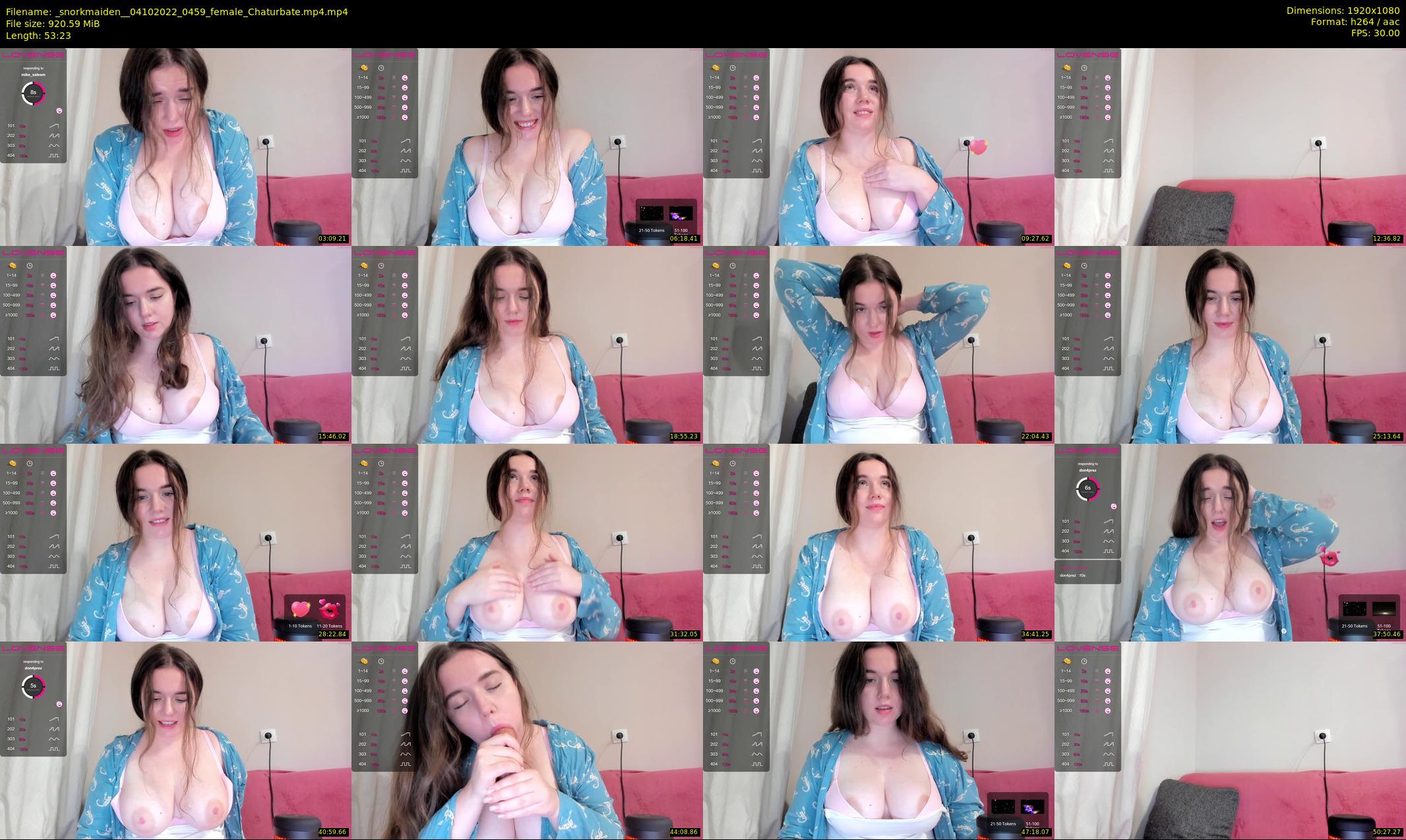 _snorkmaiden_ — 54 minute Chaturbate female cam show recording, 1080p, Oct 4, 2022