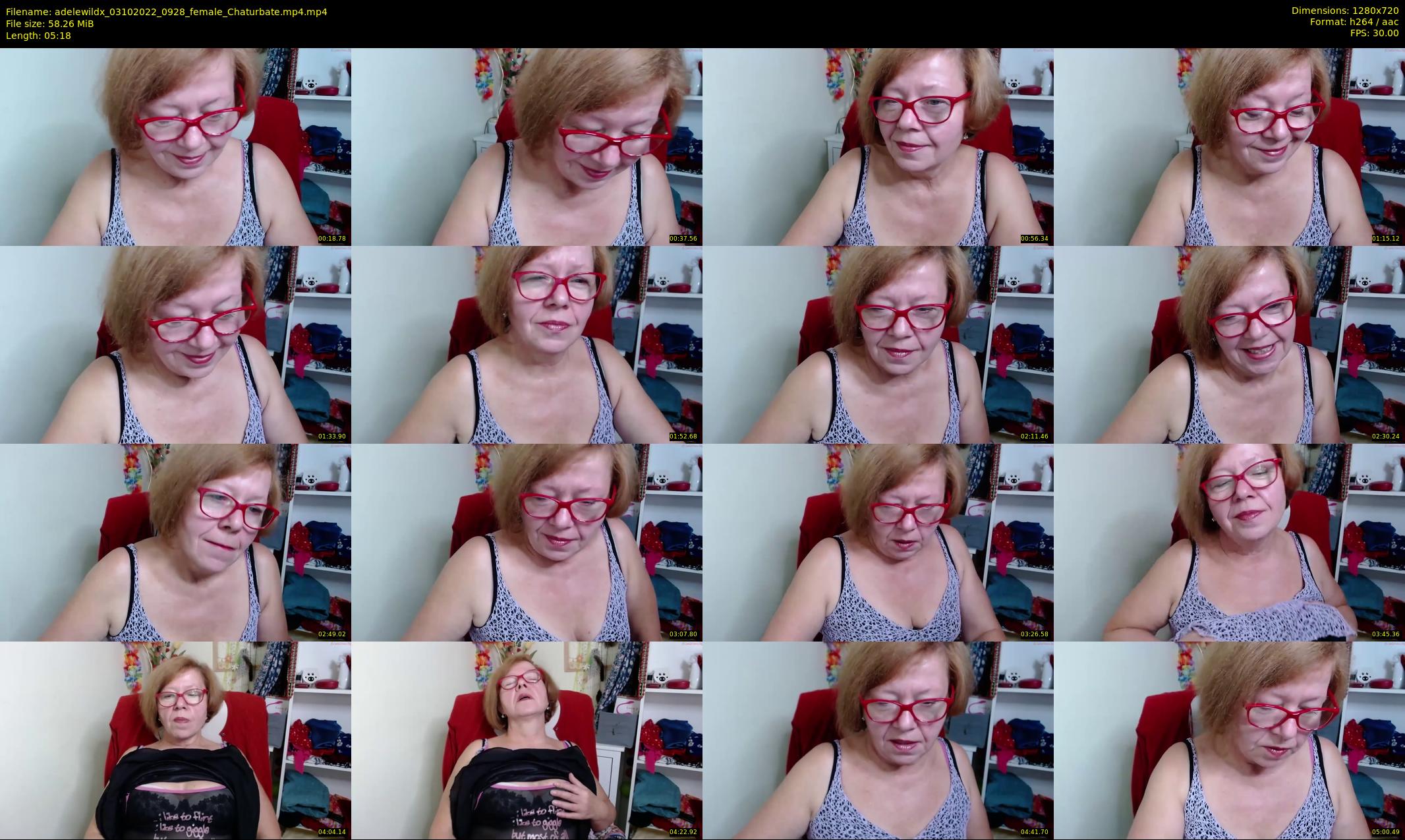 adelewildx — 6 minute Chaturbate female cam show recording, 720p, Oct 3, 2022
