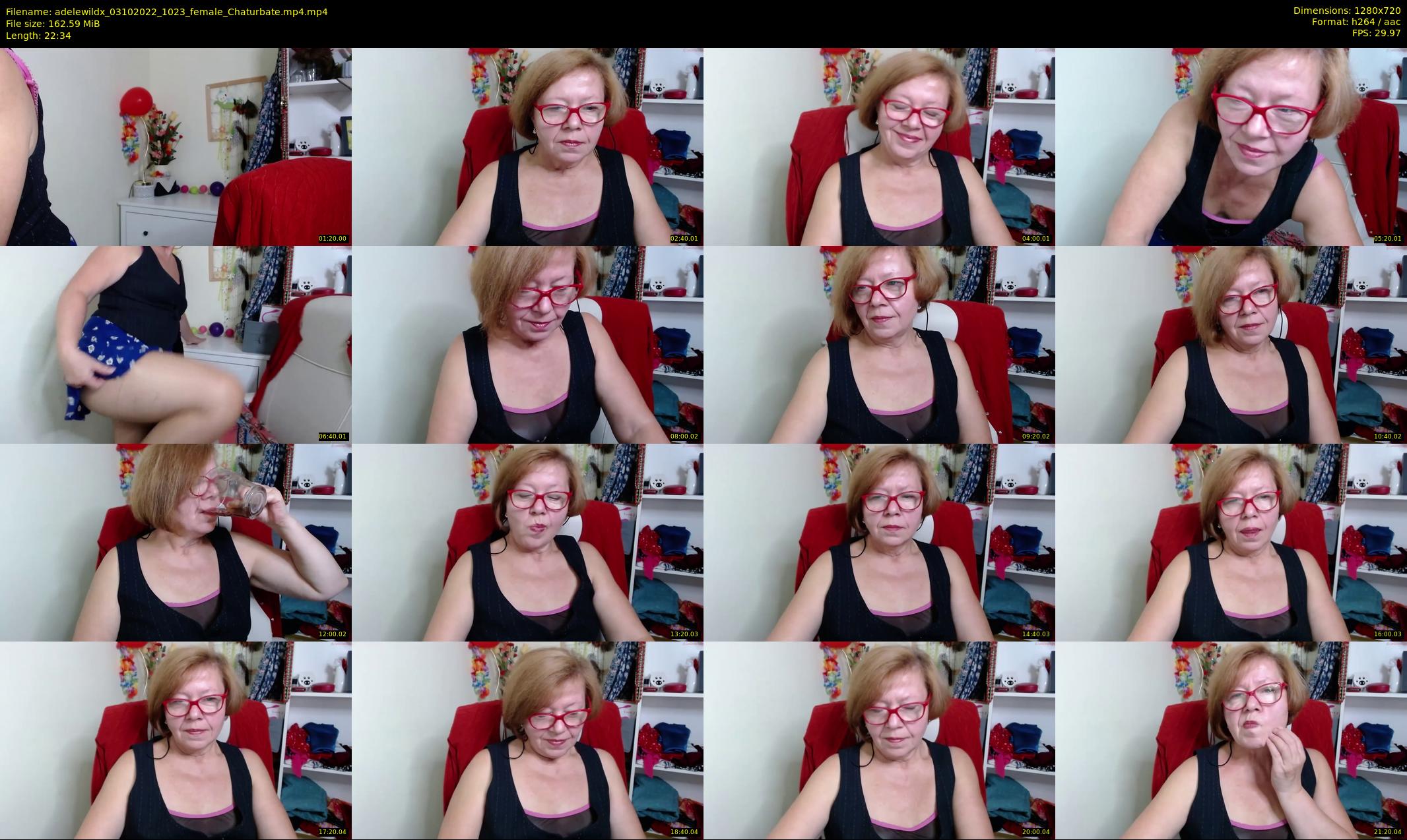 adelewildx — 23 minute Chaturbate female cam show recording, 720p, Oct 3, 2022
