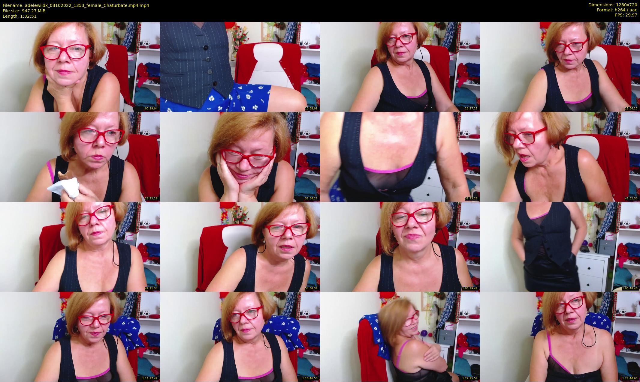 adelewildx — 93 minute Chaturbate female cam show recording, 720p, Oct 3, 2022