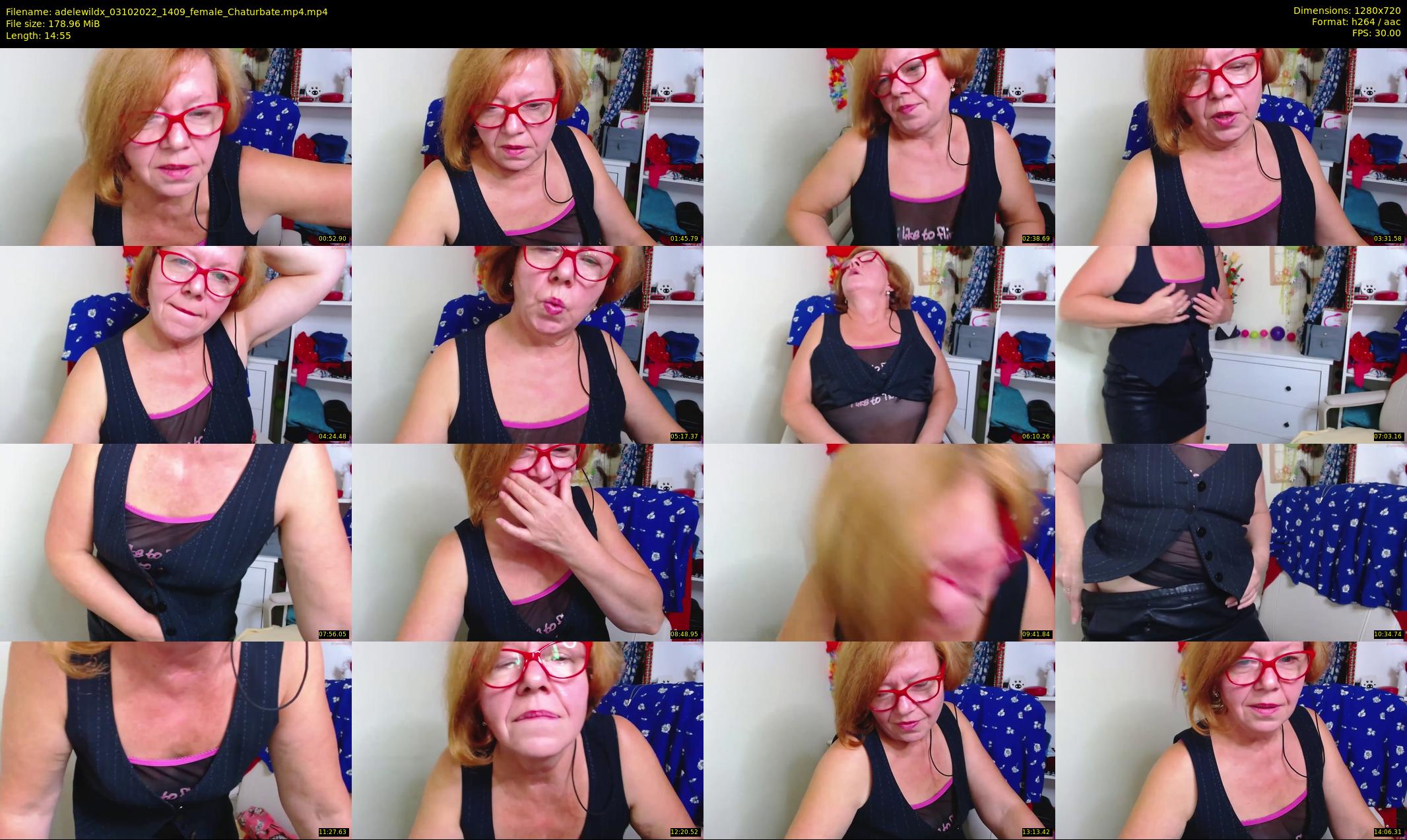 adelewildx — 15 minute Chaturbate female cam show recording, 720p, Oct 3, 2022
