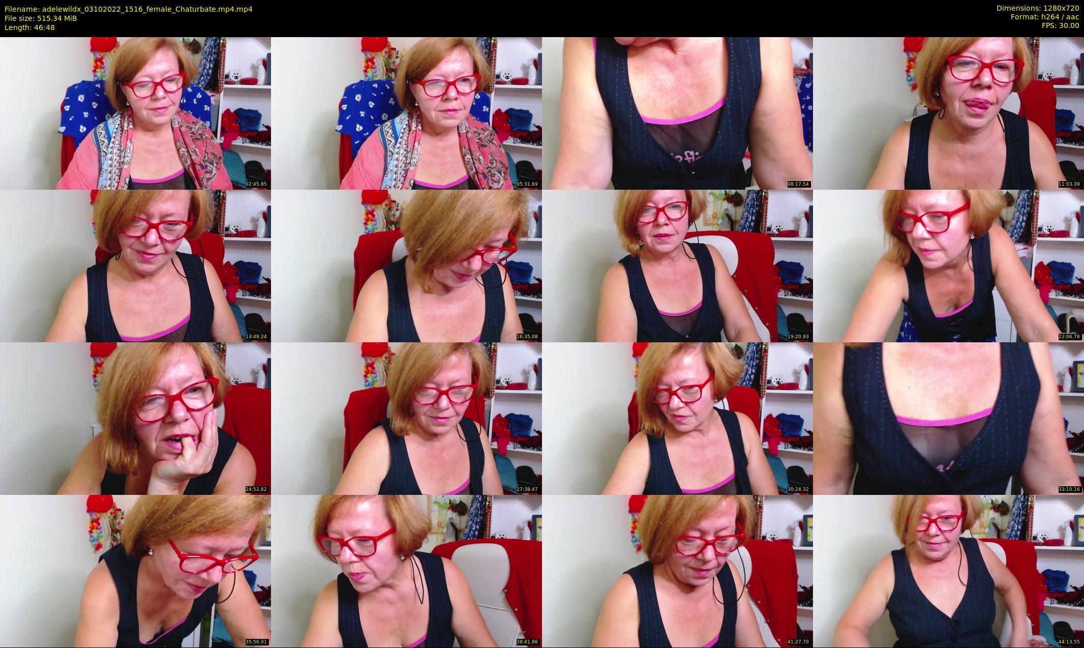 adelewildx — 47 minute Chaturbate female cam show recording, 720p, Oct 3, 2022