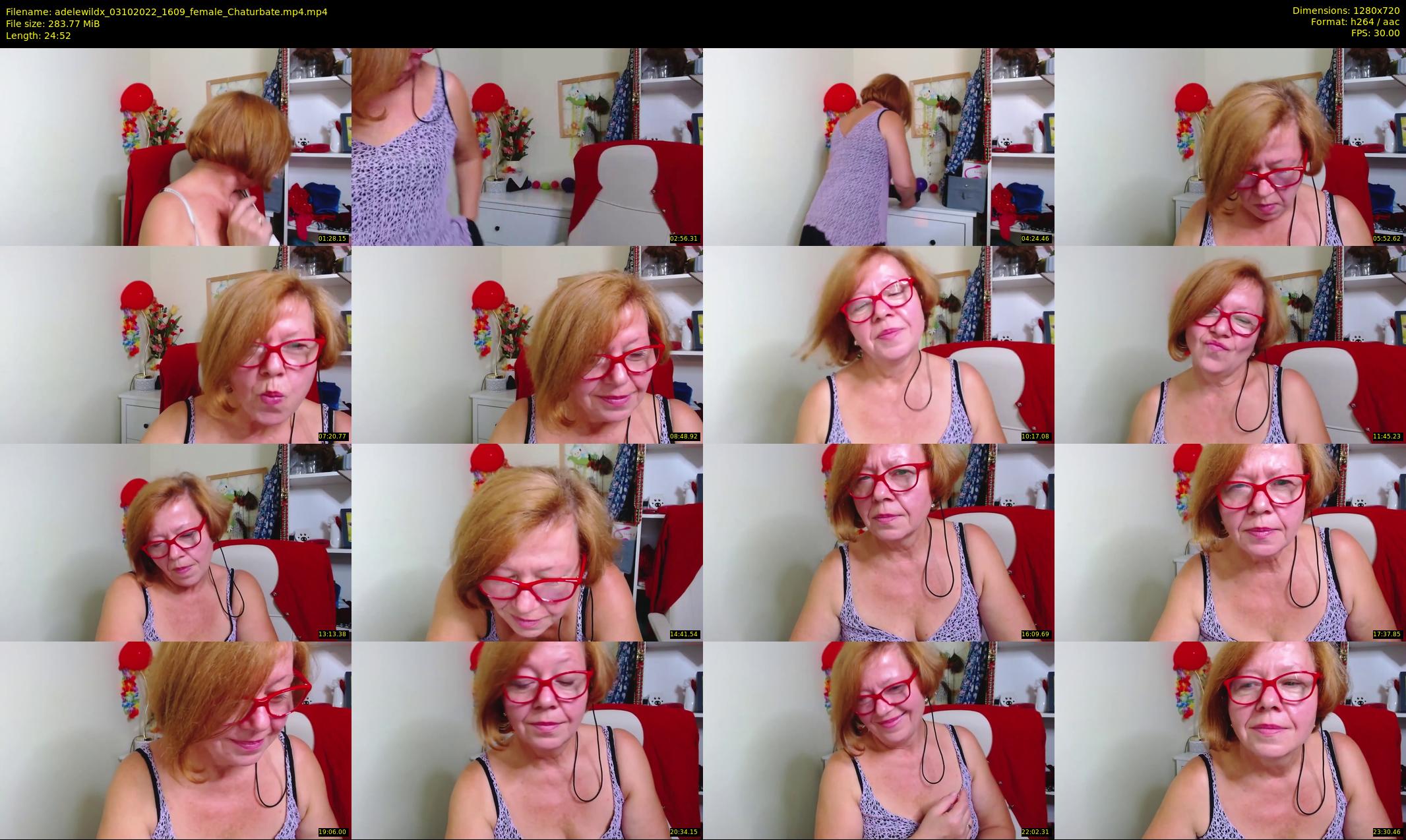 adelewildx — 25 minute Chaturbate female cam show recording, 720p, Oct 3, 2022