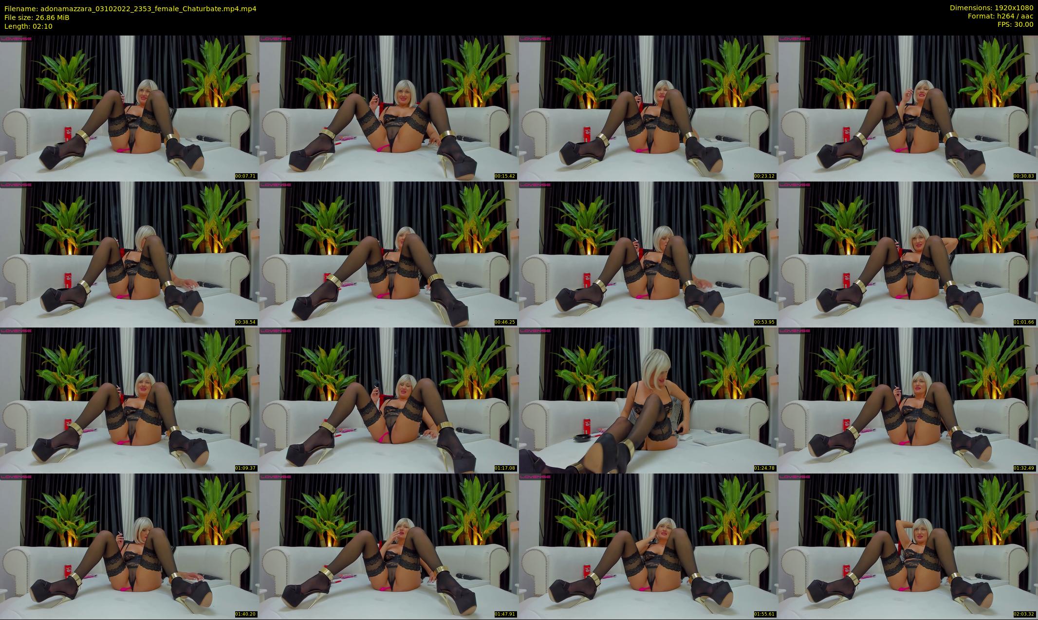 adonamazzara — 3 minute Chaturbate female cam show recording, 1080p, Oct 3, 2022