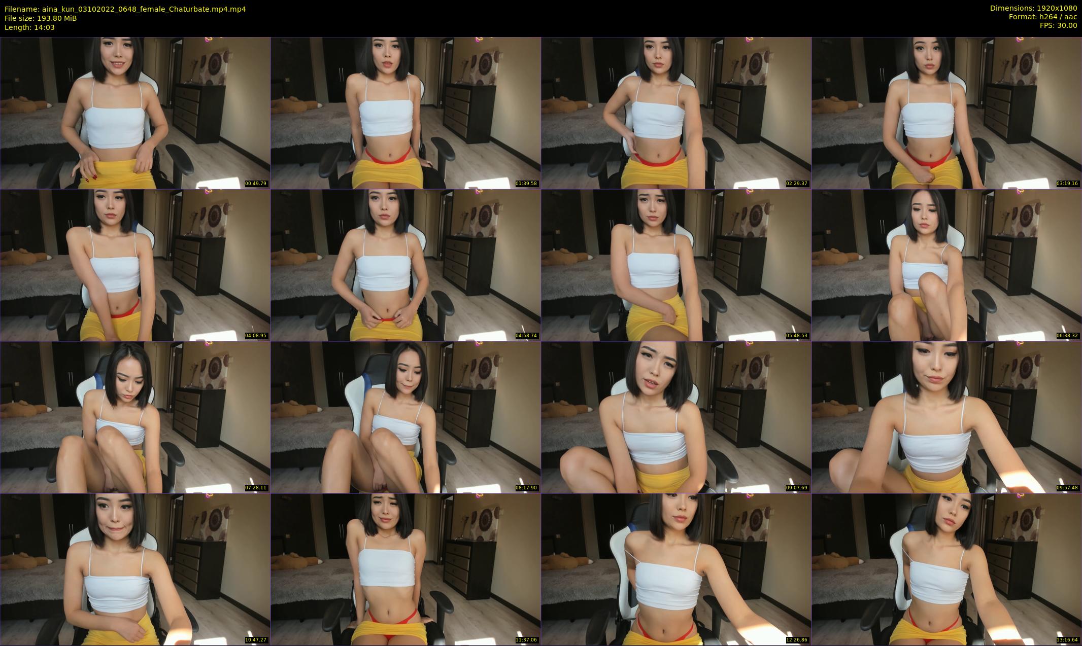 aina_kun — 15 minute Chaturbate female cam show recording, 1080p, Oct 3, 2022