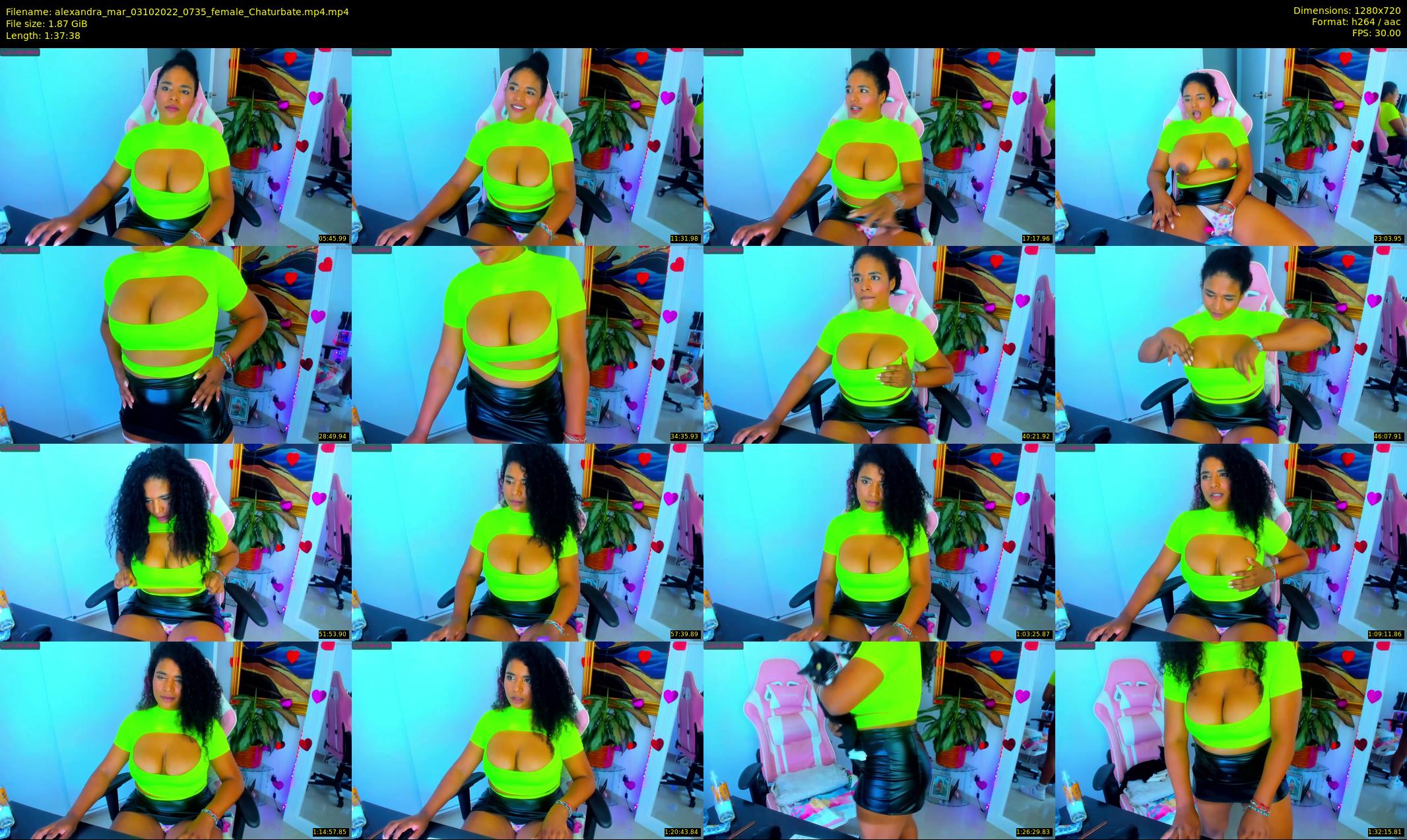 alexandra_mar — 98 minute Chaturbate female cam show recording, 720p, Oct 3, 2022