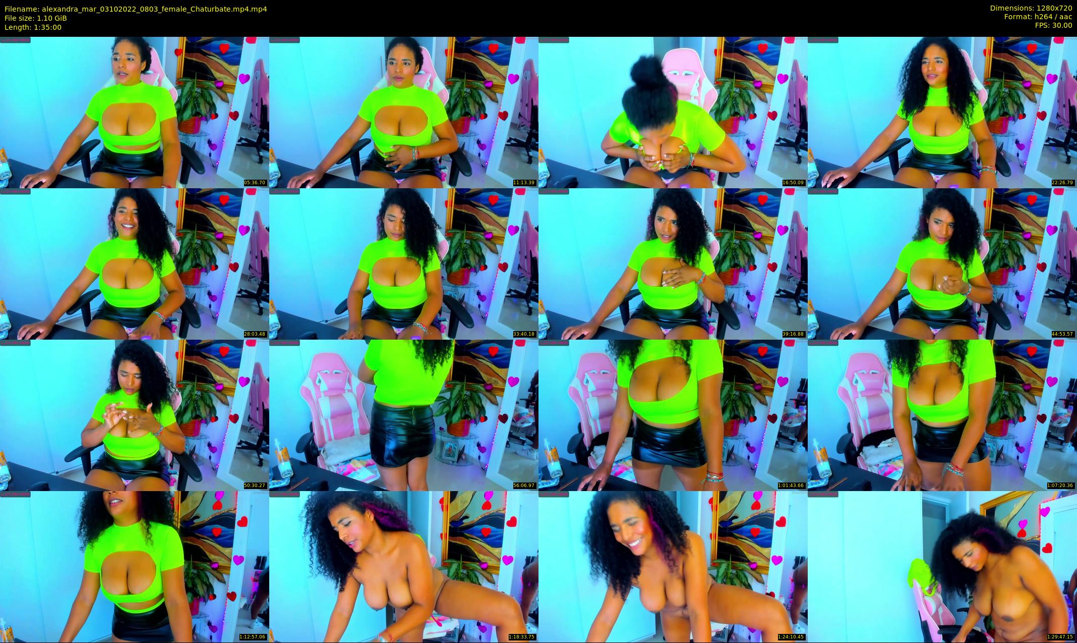 alexandra_mar — 95 minute Chaturbate female cam show recording, 720p, Oct 3, 2022