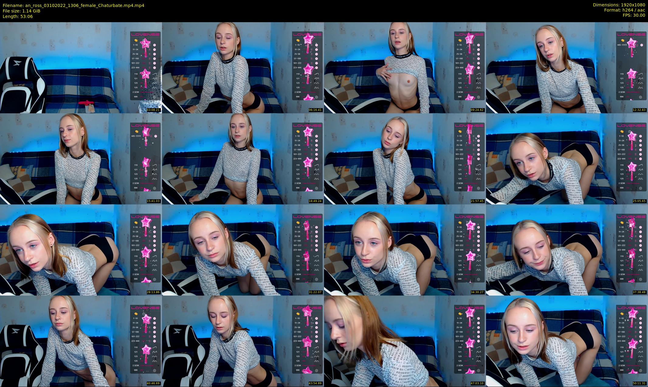 an_ross — 54 minute Chaturbate female cam show recording, 1080p, Oct 3, 2022