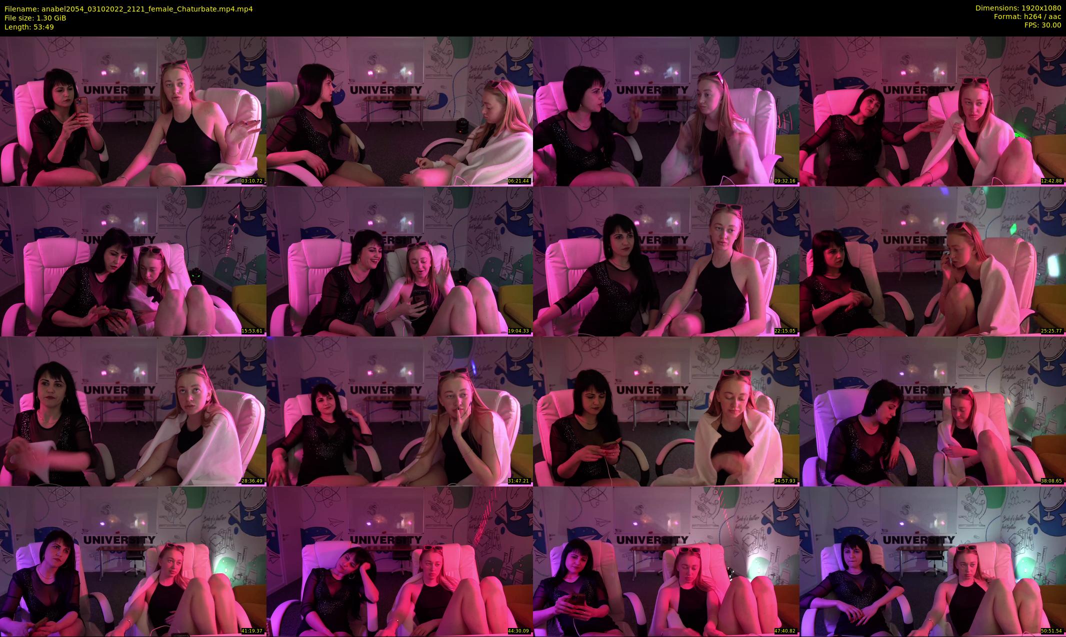 anabel2054 — 54 minute Chaturbate female cam show recording, 1080p, Oct 3, 2022