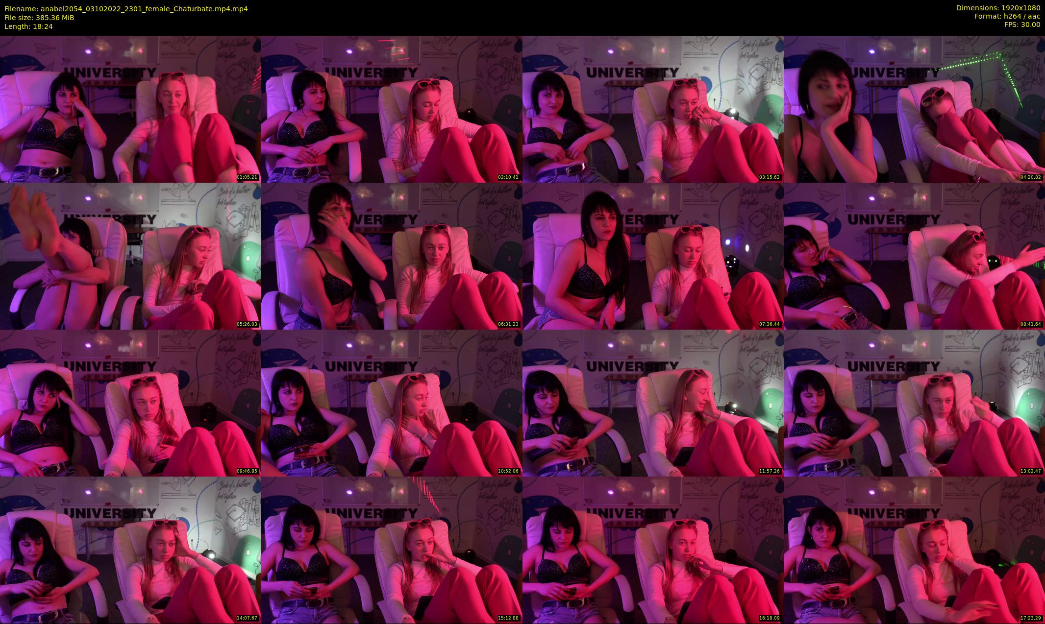 anabel2054 — 19 minute Chaturbate female cam show recording, 1080p, Oct 3, 2022