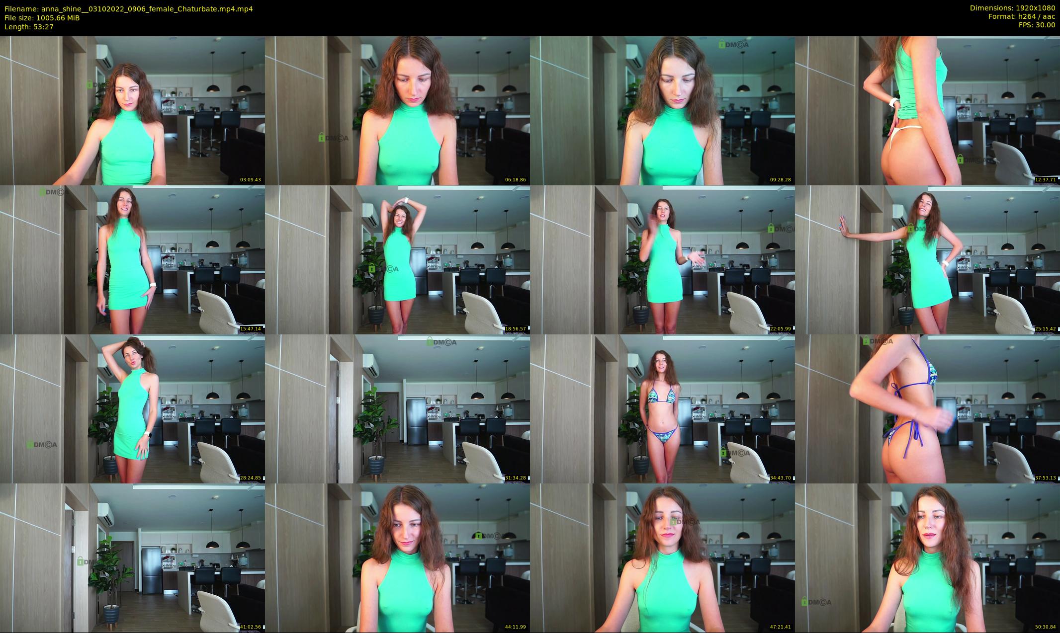 anna_shine_ — 54 minute Chaturbate female cam show recording, 1080p, Oct 3, 2022