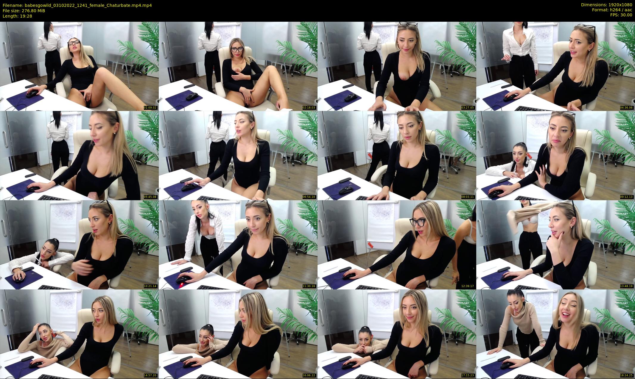 babesgowild — 20 minute Chaturbate couple cam show recording, 1080p, Oct 3, 2022