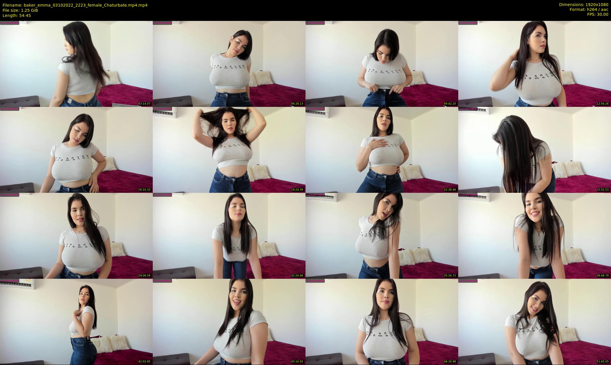 baker_emma — 55 minute Chaturbate female cam show recording, 1080p, Oct 3, 2022