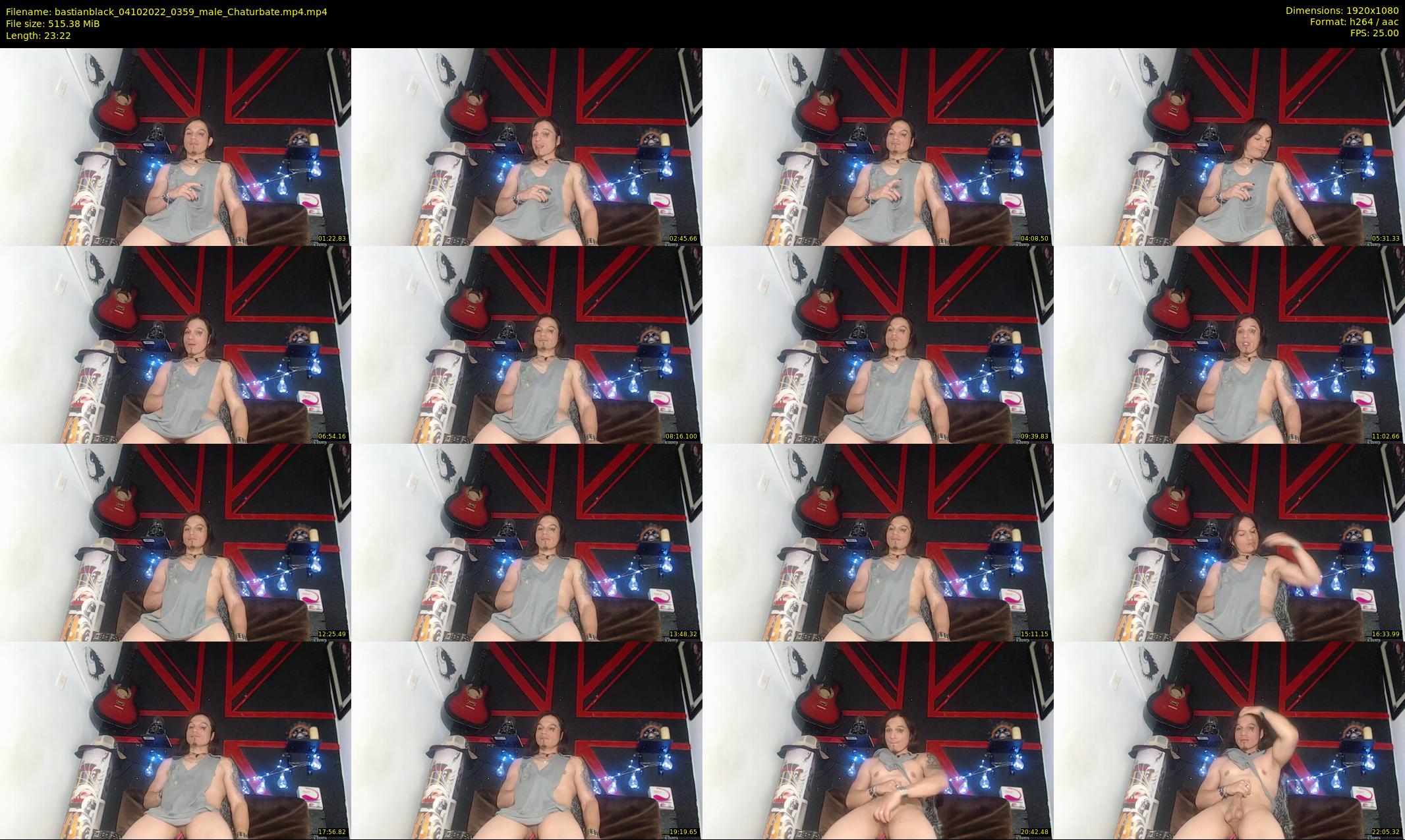 bastianblack — 24 minute Chaturbate male cam show recording, 1080p, Oct 4, 2022