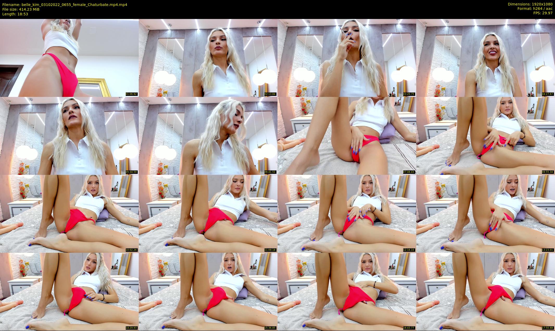 belle_kim — 19 minute Chaturbate female cam show recording, 1080p, Oct 3, 2022