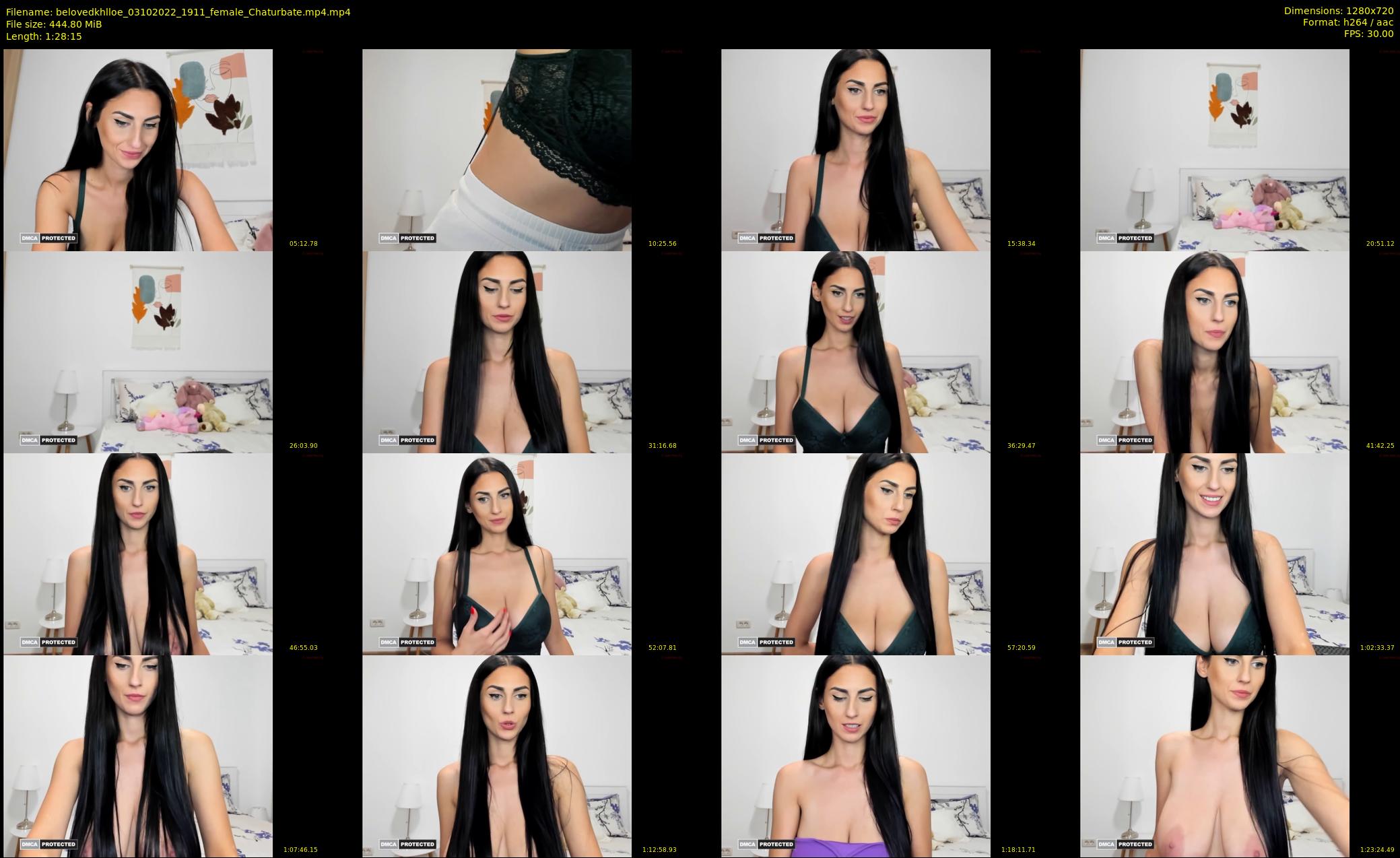 belovedkhlloe — 89 minute Chaturbate female cam show recording, 720p, Oct 3, 2022