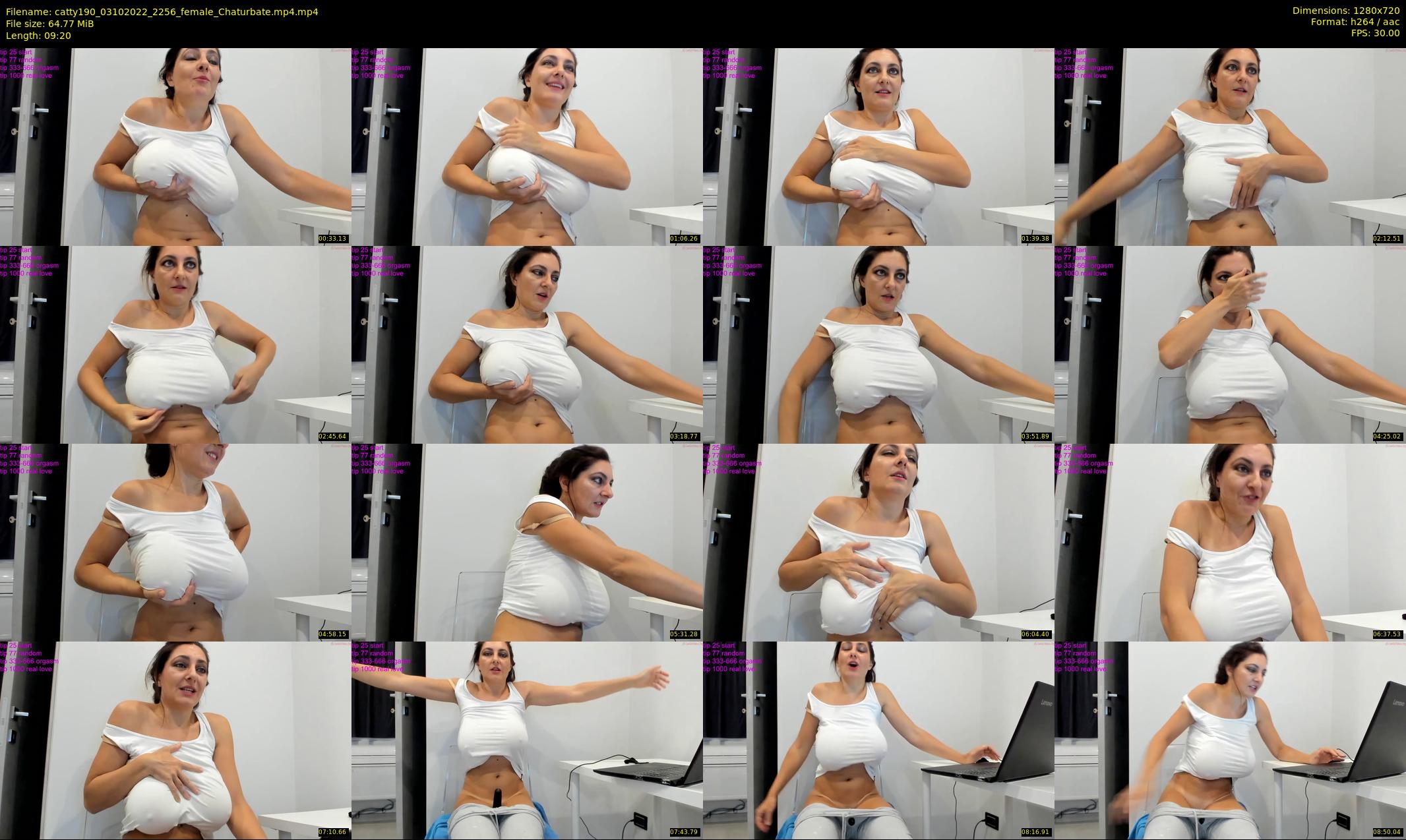 catty190 — 10 minute Chaturbate female cam show recording, 720p, Oct 3, 2022