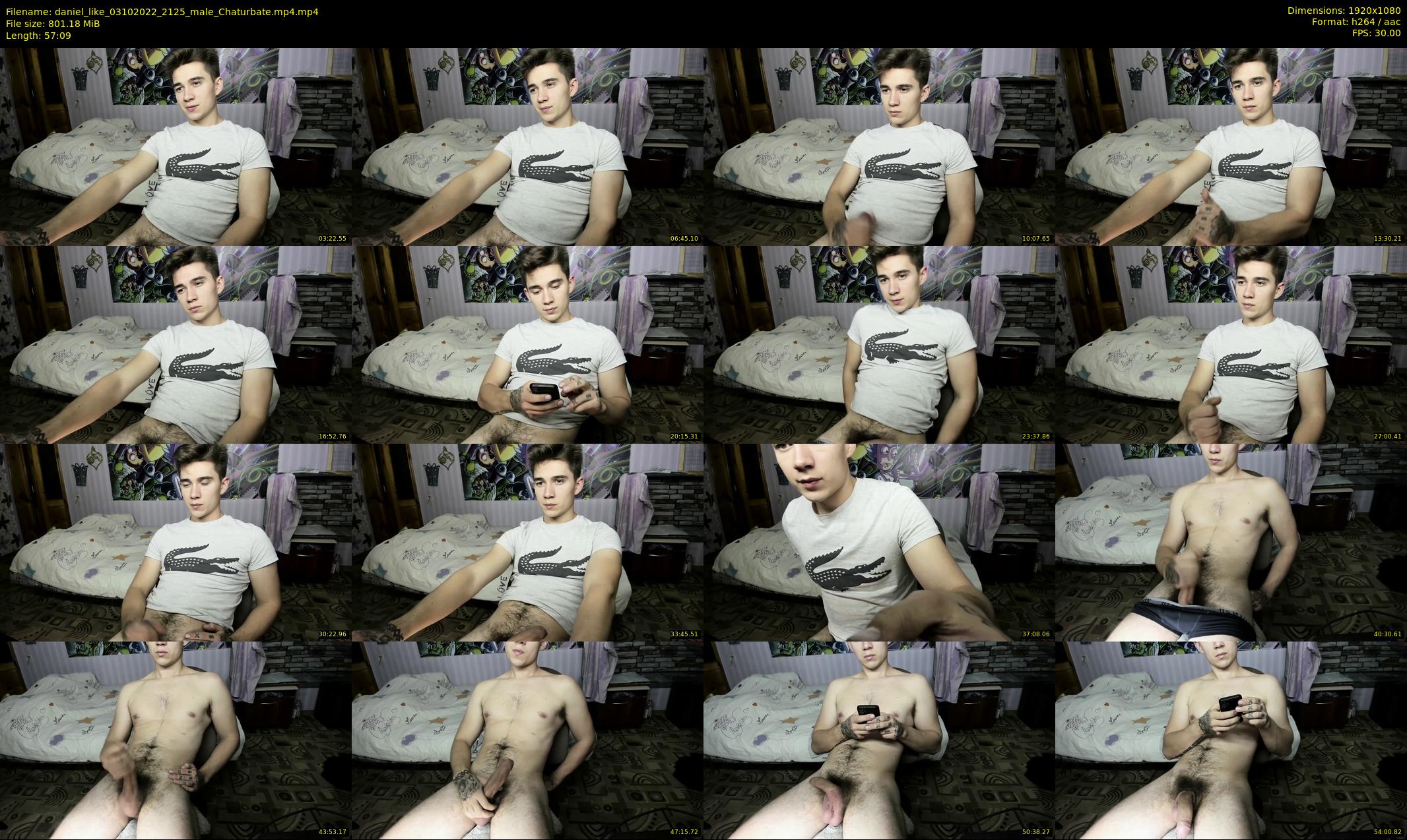 daniel_like — 58 minute Chaturbate male cam show recording, 1080p, Oct 3, 2022
