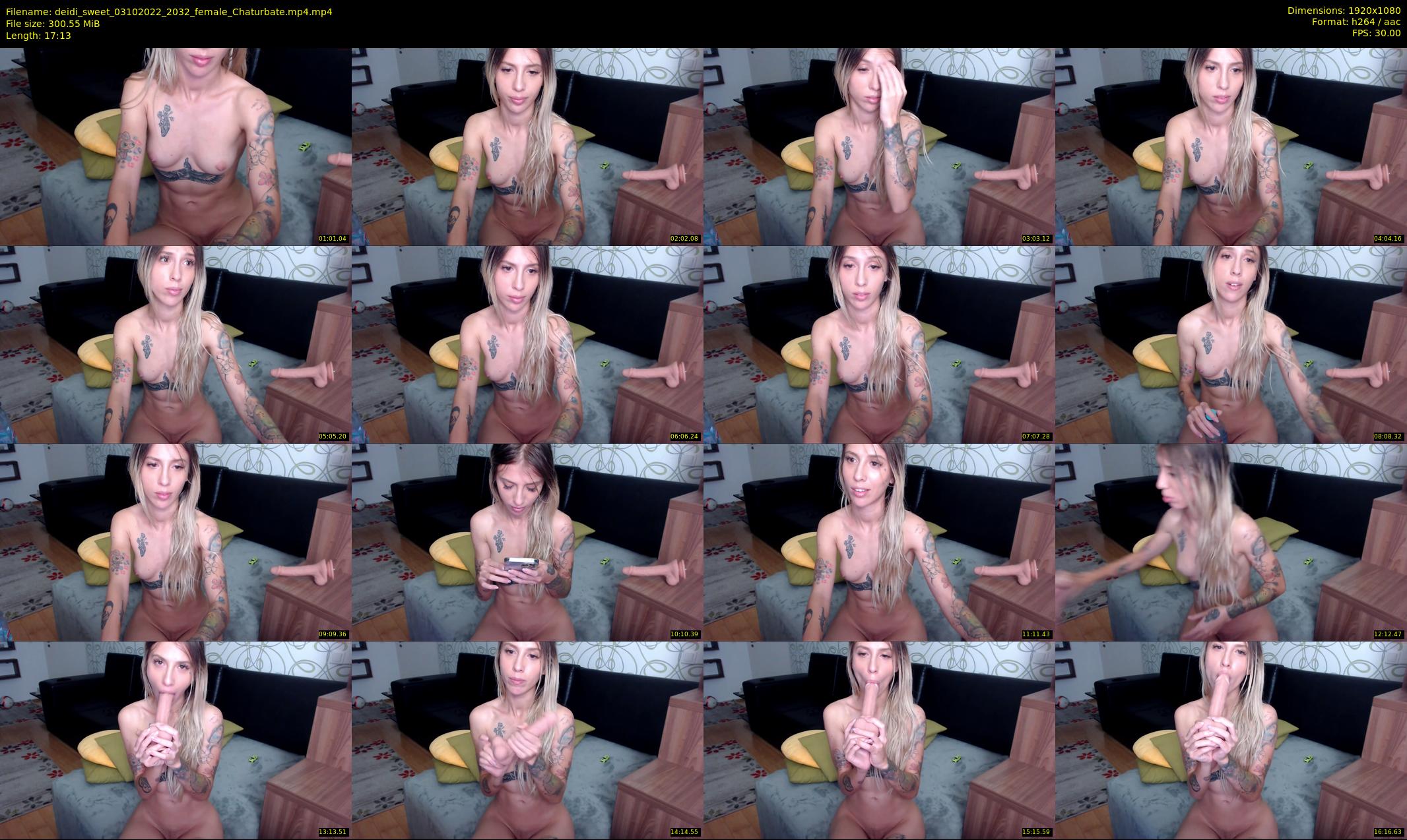 deidi_sweet — 18 minute Chaturbate female cam show recording, 1080p, Oct 3, 2022