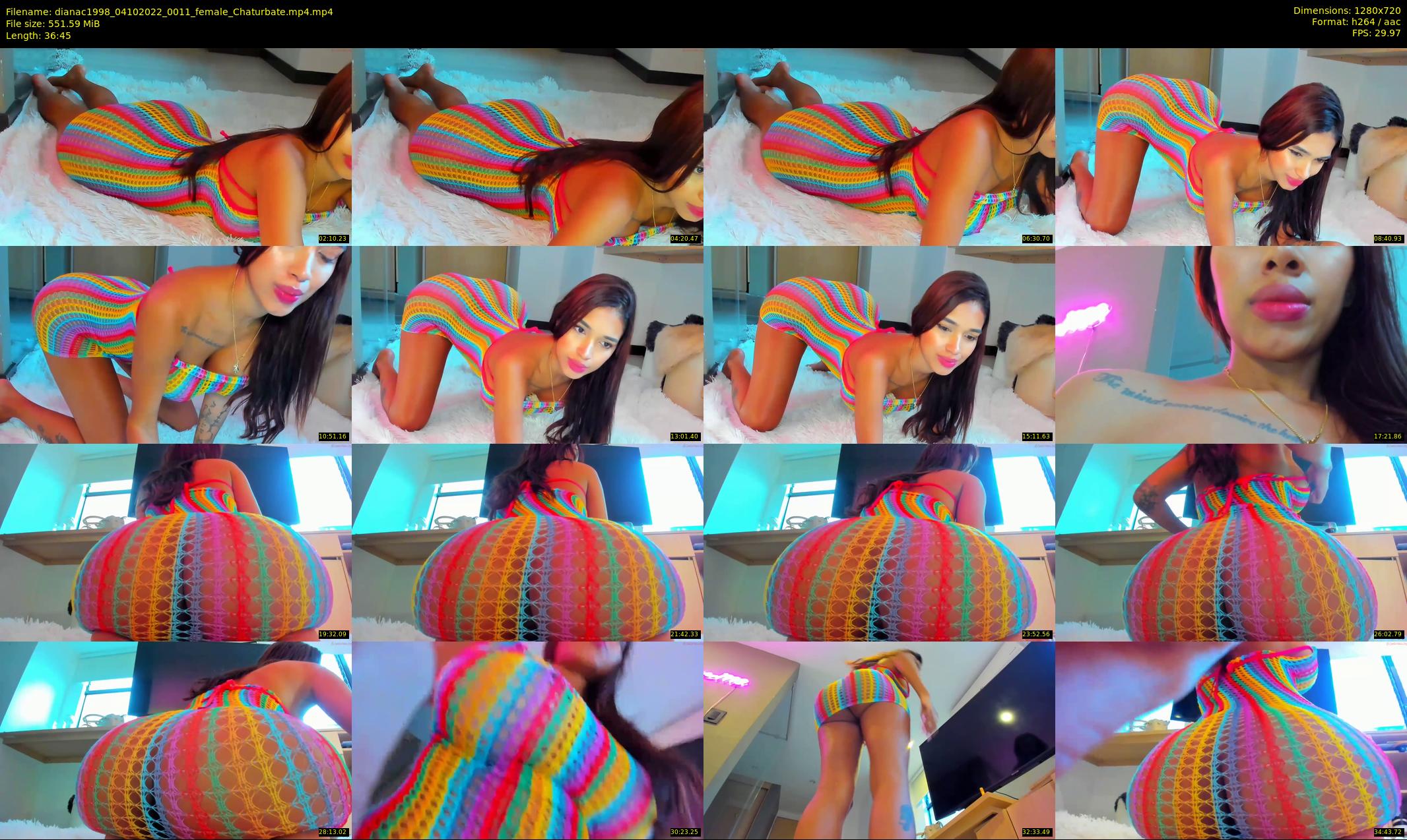 dianac1998 — 37 minute Chaturbate female cam show recording, 720p, Oct 4, 2022