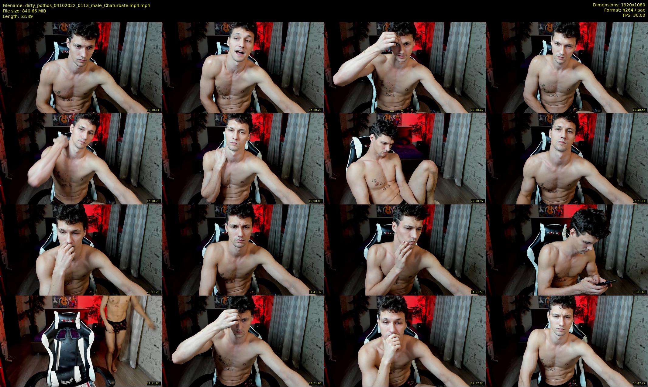 dirty_pothos — 54 minute Chaturbate male cam show recording, 1080p, Oct 4, 2022