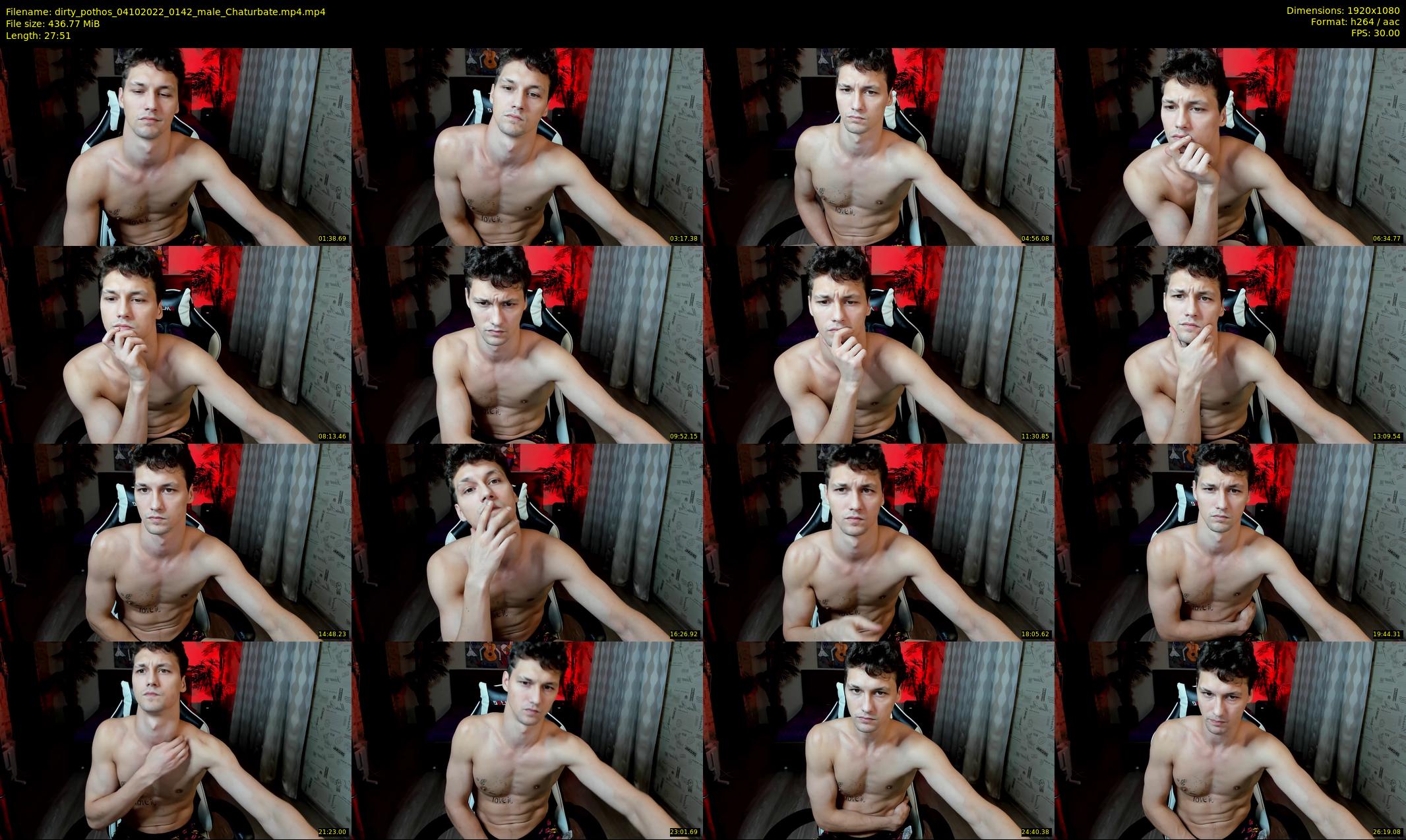 dirty_pothos — 28 minute Chaturbate male cam show recording, 1080p, Oct 4, 2022