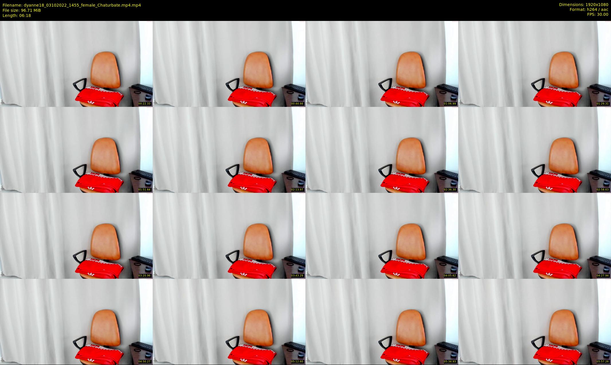dyanne18 — 7 minute Chaturbate female cam show recording, 1080p, Oct 3, 2022