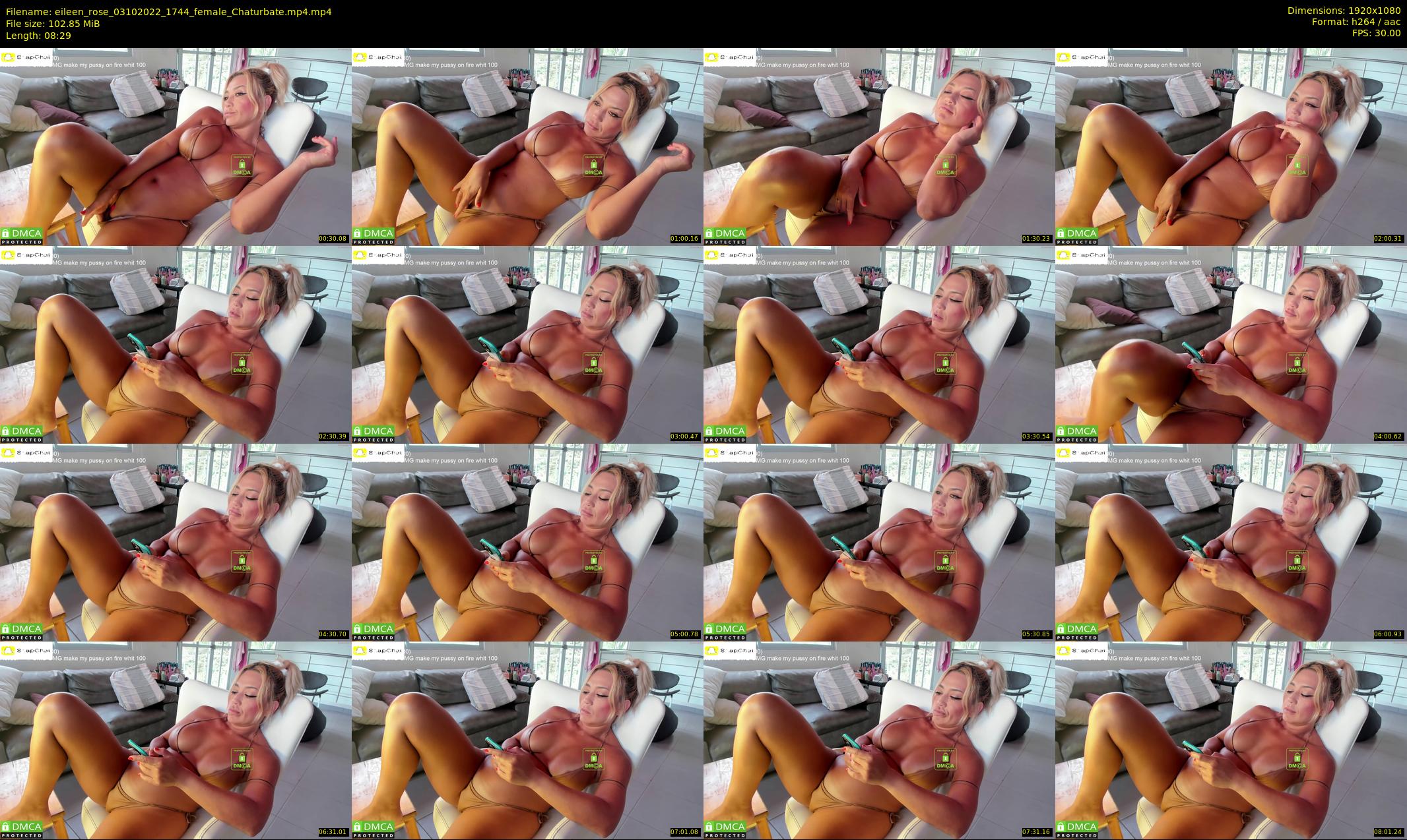 eileen_rose — 9 minute Chaturbate female cam show recording, 1080p, Oct 3, 2022
