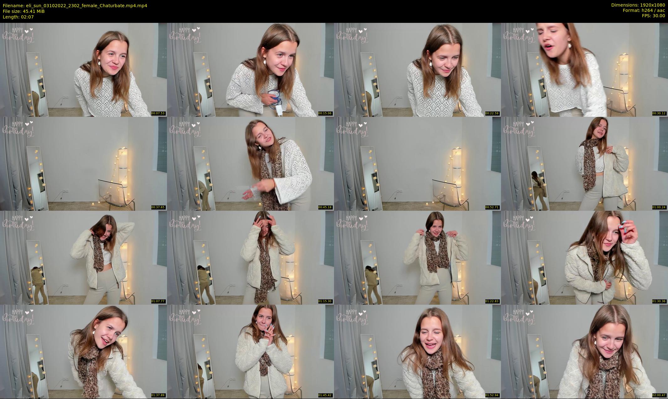 eli_sun — 3 minute Chaturbate female cam show recording, 1080p, Oct 3, 2022