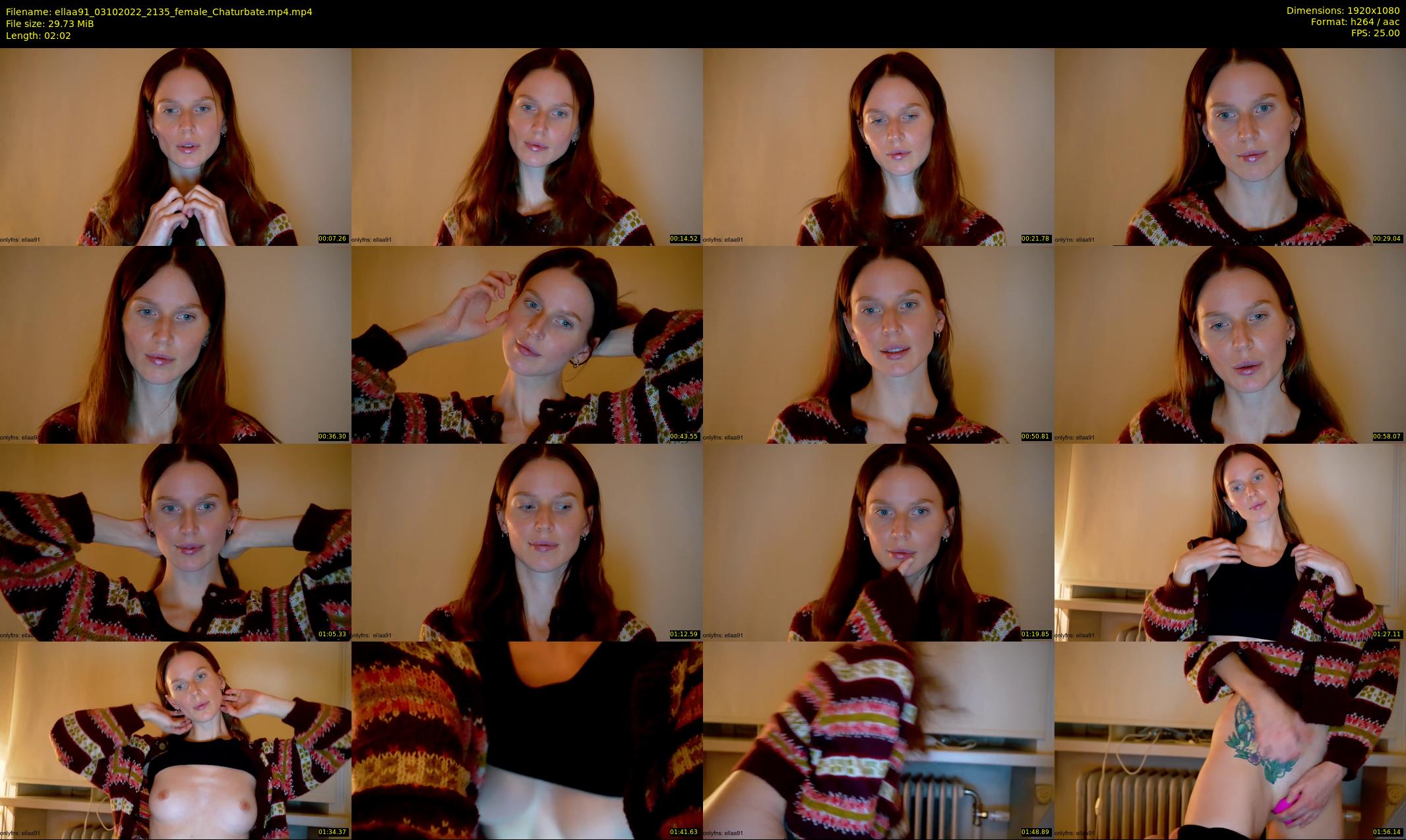 ellaa91 — 3 minute Chaturbate female cam show recording, 1080p, Oct 3, 2022