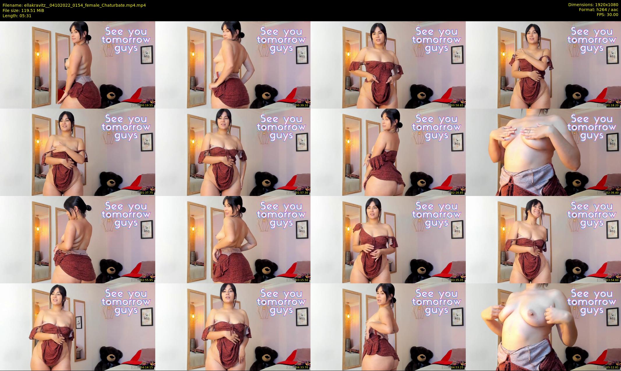 ellakravitz_ — 6 minute Chaturbate female cam show recording, 1080p, Oct 4, 2022