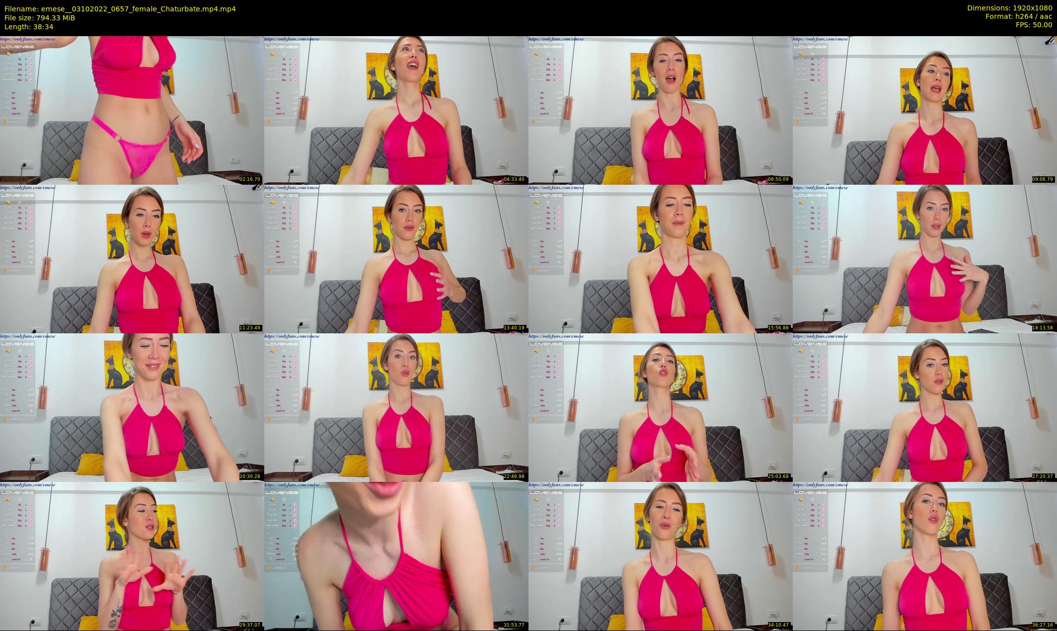 emese_ — 39 minute Chaturbate female cam show recording, 1080p, Oct 3, 2022