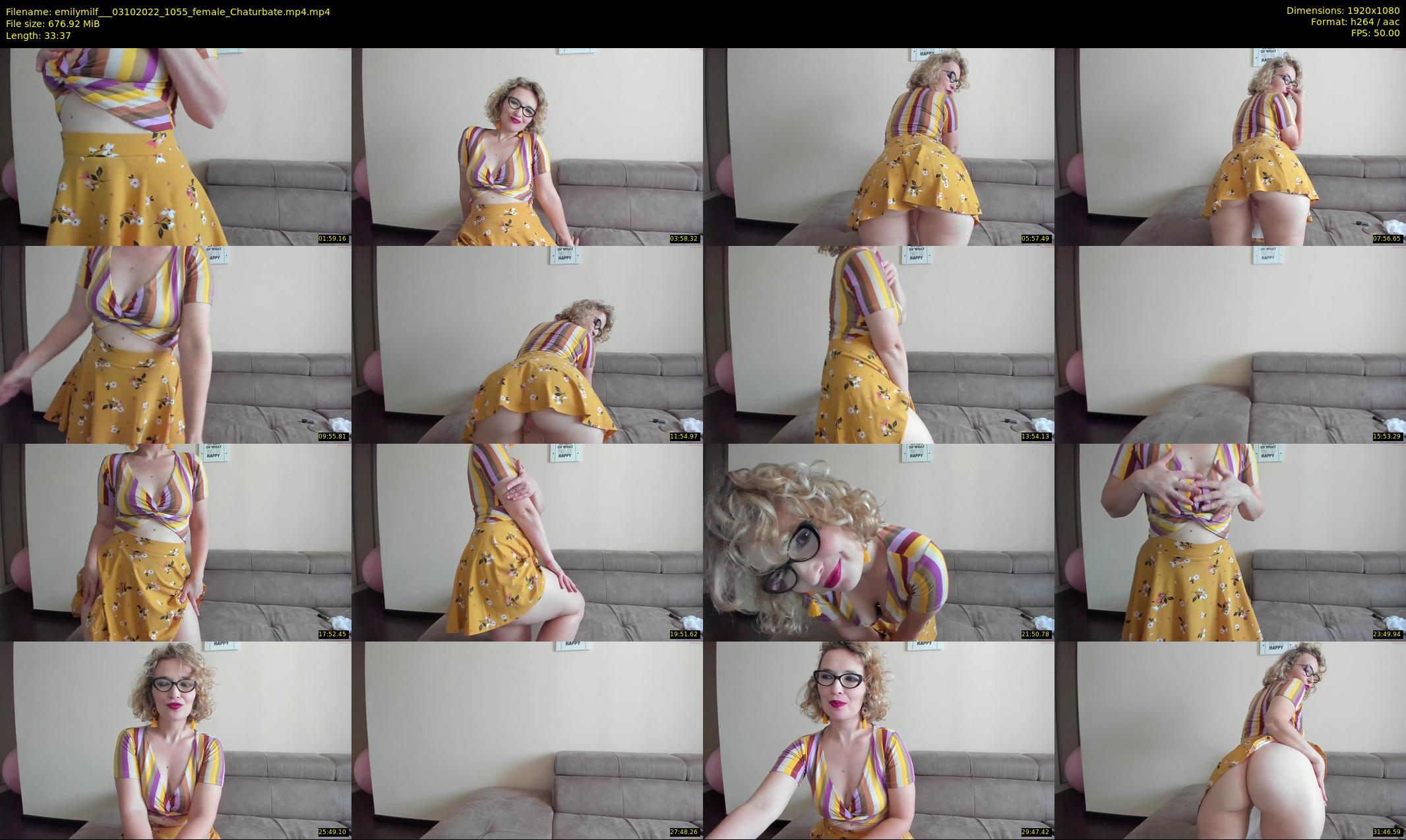 emilymilf__ — 34 minute Chaturbate female cam show recording, 1080p, Oct 3, 2022