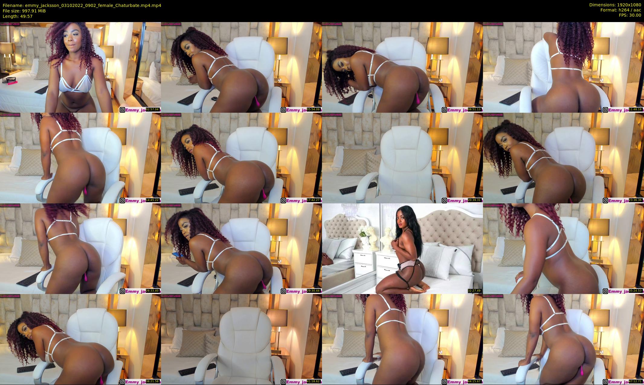 emmy_jacksson — 50 minute Chaturbate female cam show recording, 1080p, Oct 3, 2022