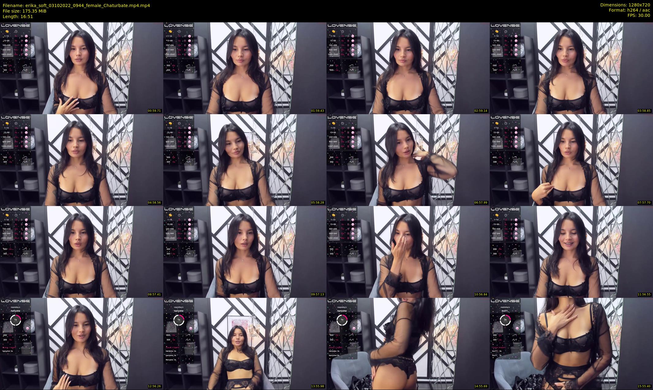 erika_soft — 17 minute Chaturbate female cam show recording, 720p, Oct 3, 2022