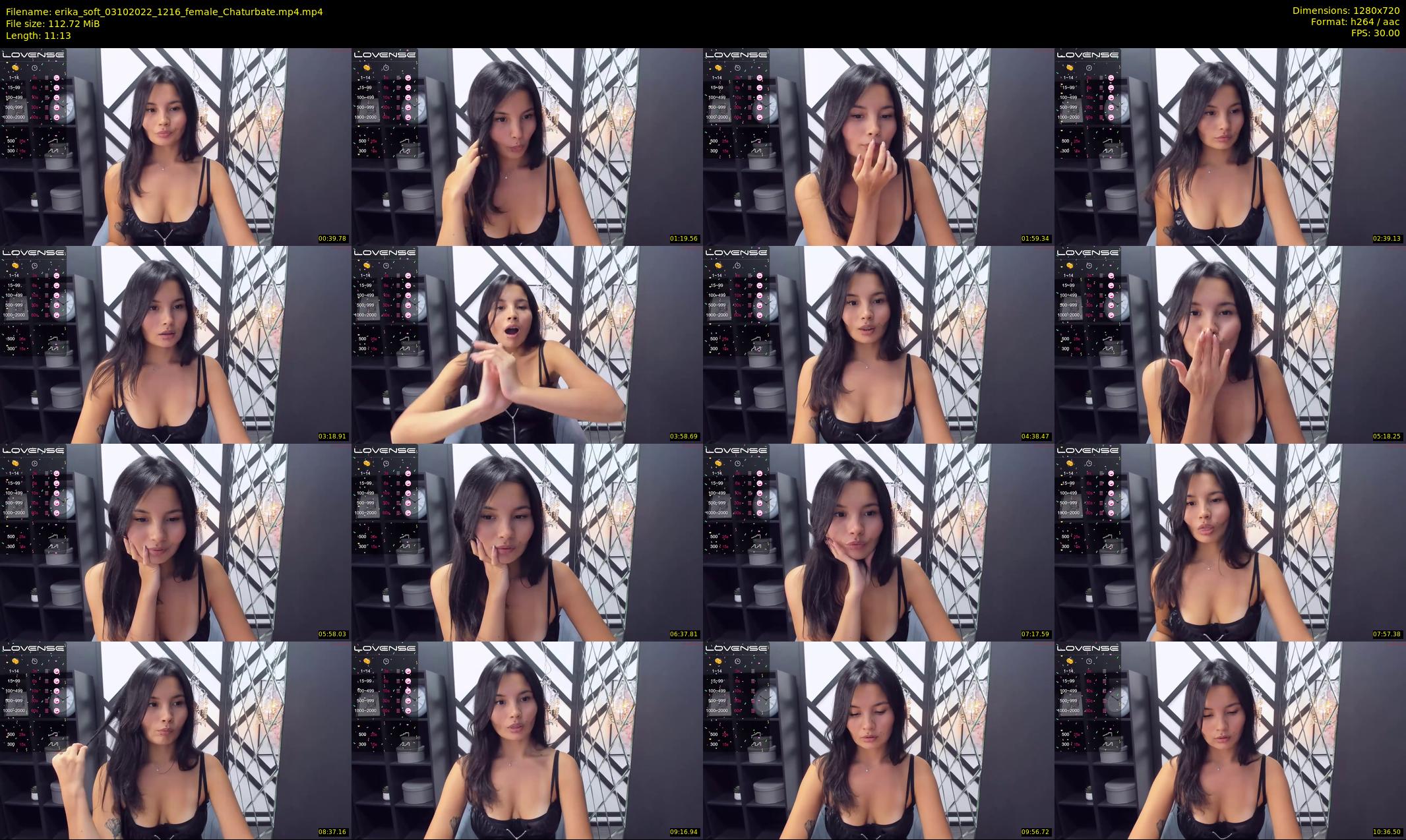 erika_soft — 12 minute Chaturbate female cam show recording, 720p, Oct 3, 2022