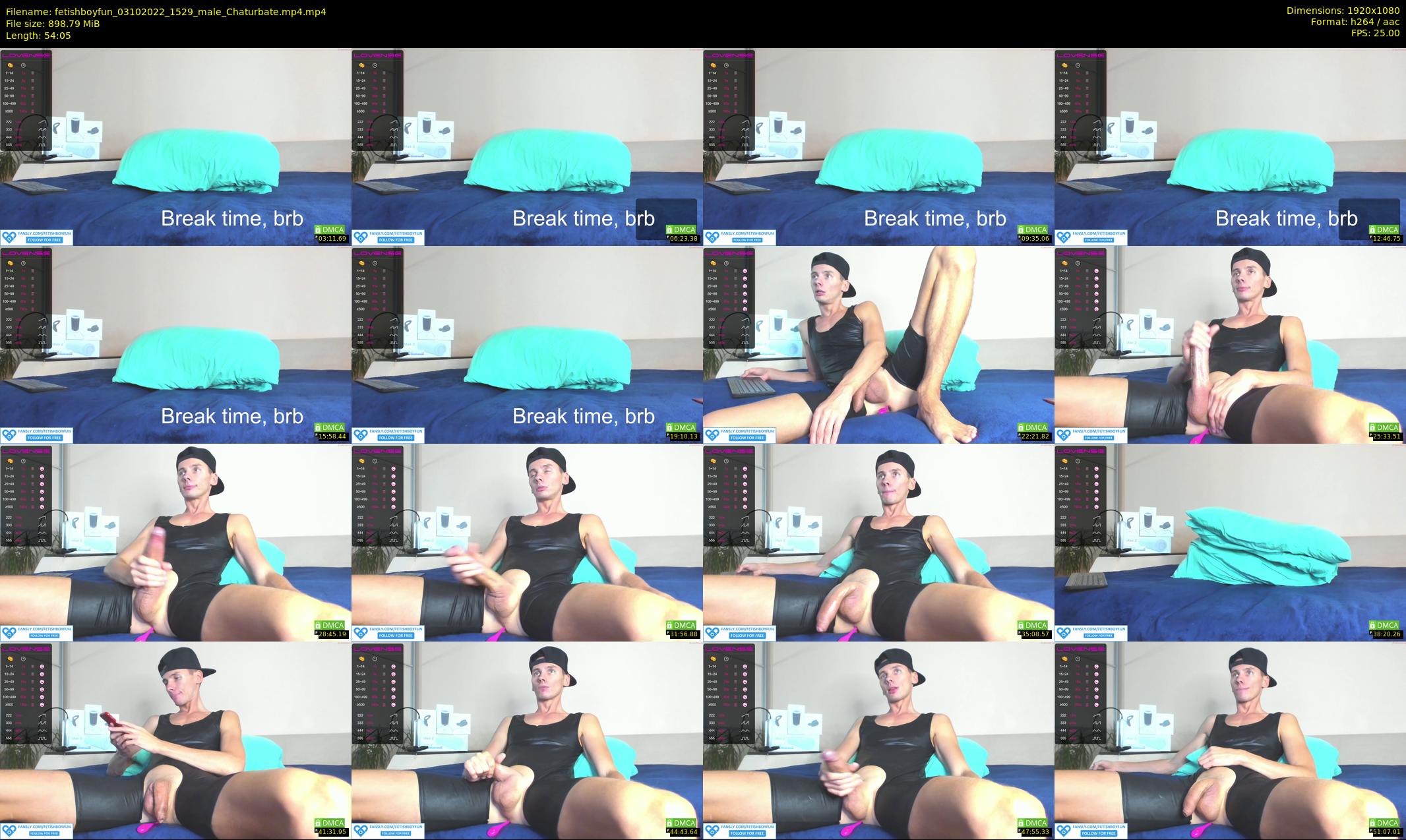 fetishboyfun — 55 minute Chaturbate male cam show recording, 1080p, Oct 3, 2022
