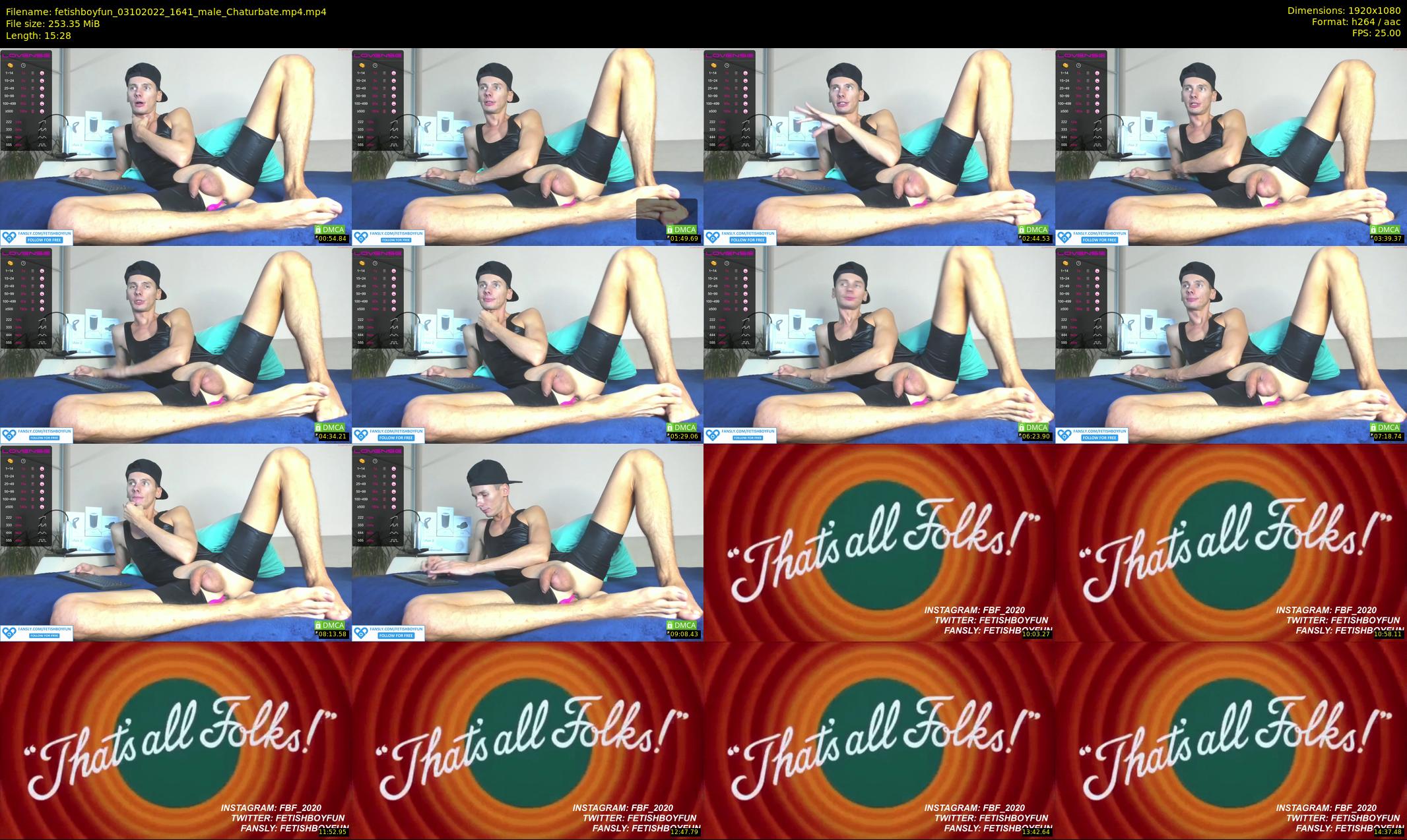 fetishboyfun — 16 minute Chaturbate male cam show recording, 1080p, Oct 3, 2022