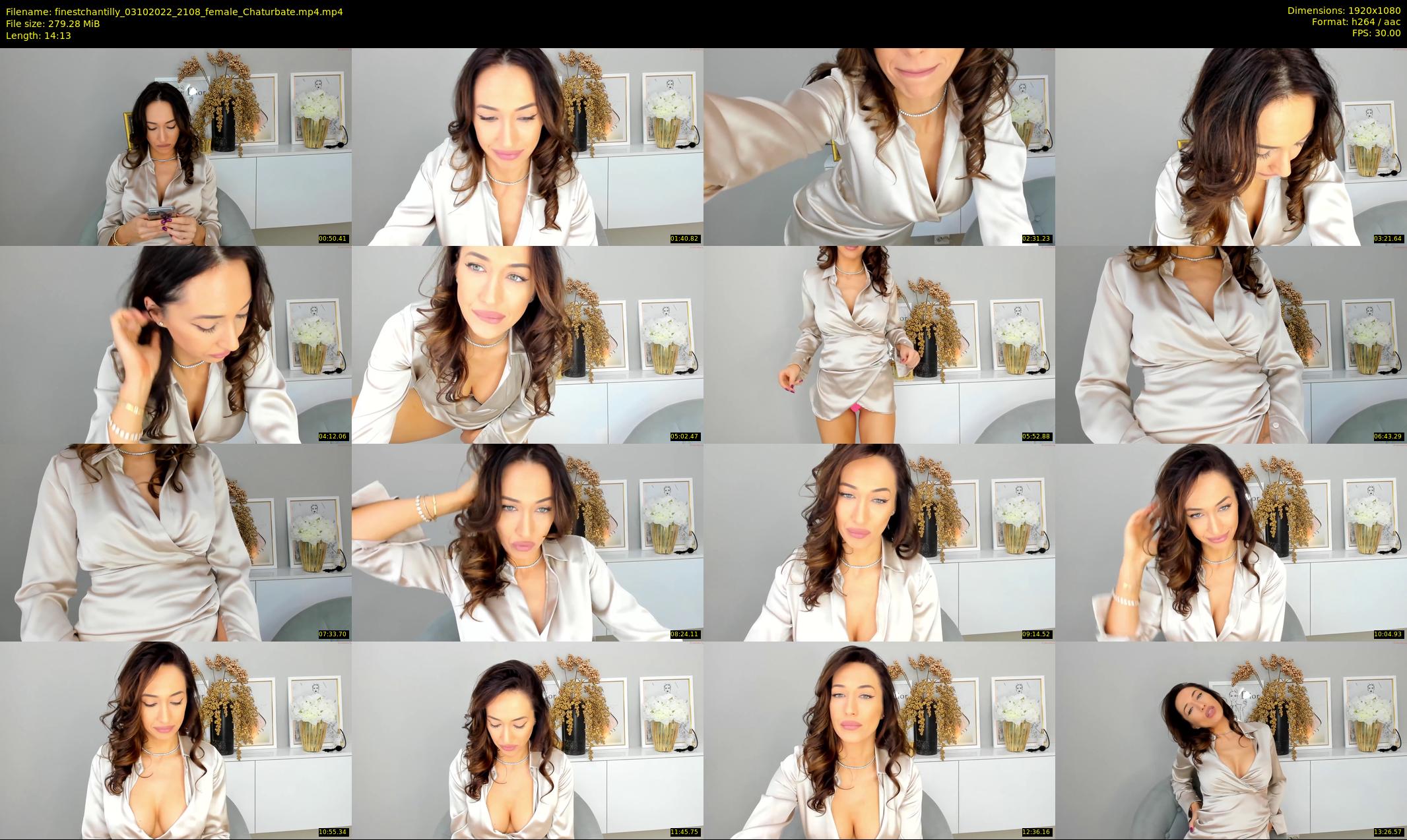 finestchantilly — 15 minute Chaturbate female cam show recording, 1080p, Oct 3, 2022